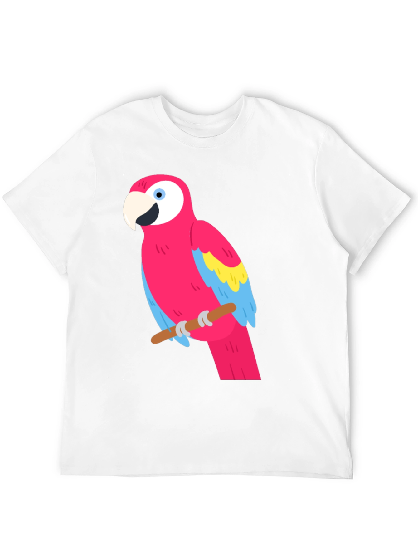 Parrot Graphic Tee - Tropical Bird T-Shirt