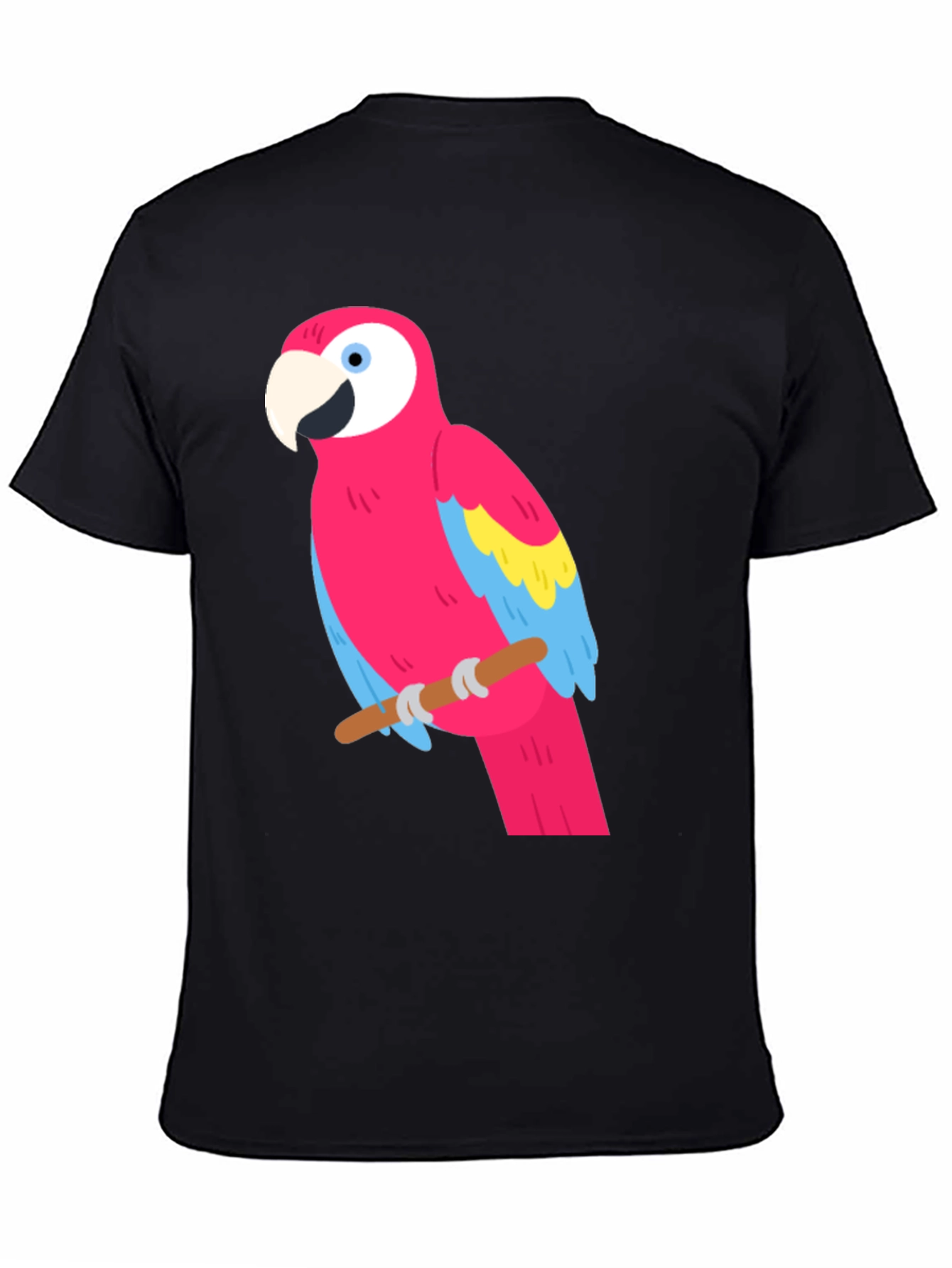 Parrot Graphic Tee - Tropical Bird T-Shirt