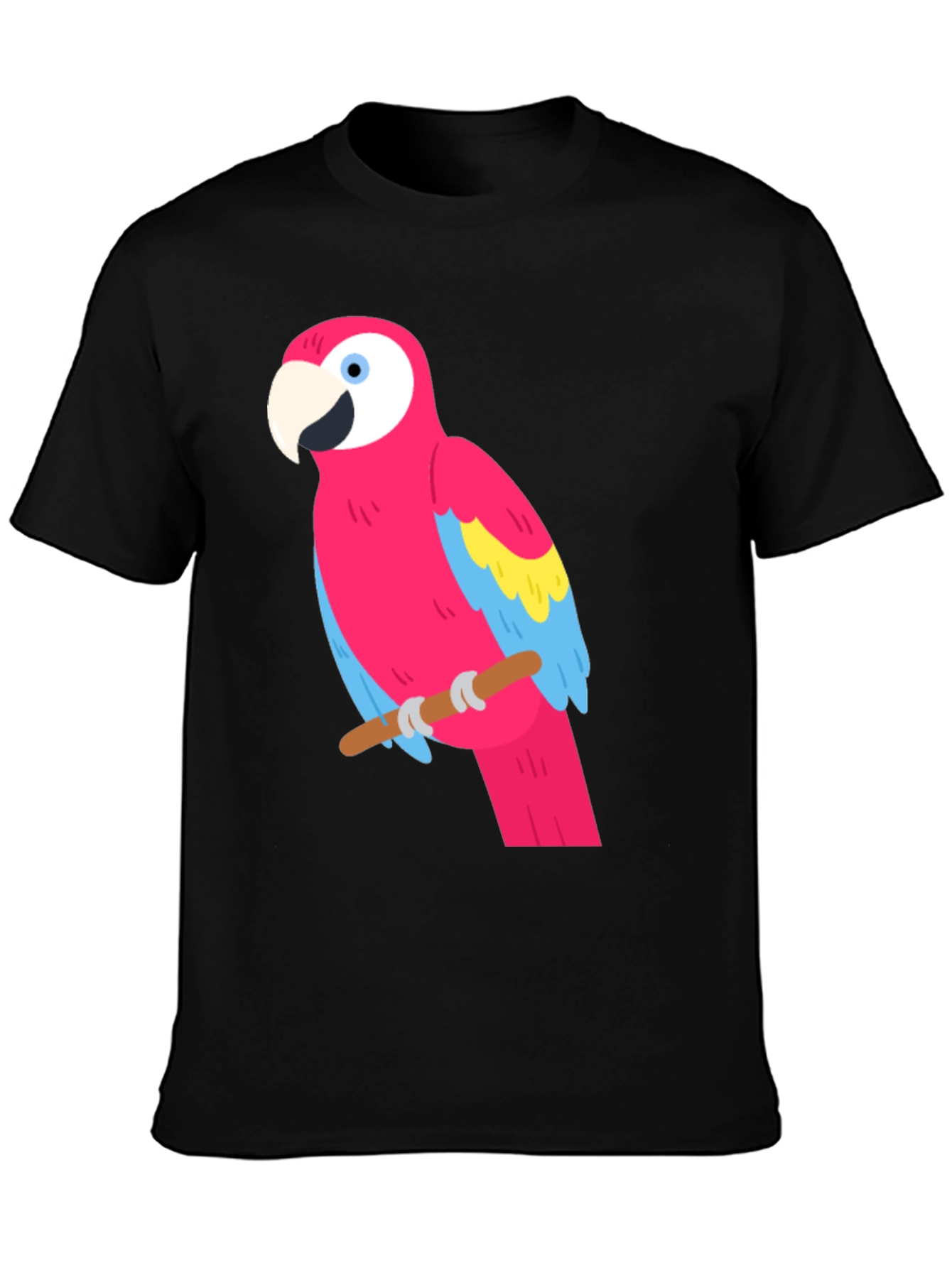 Parrot Graphic Tee - Tropical Bird T-Shirt