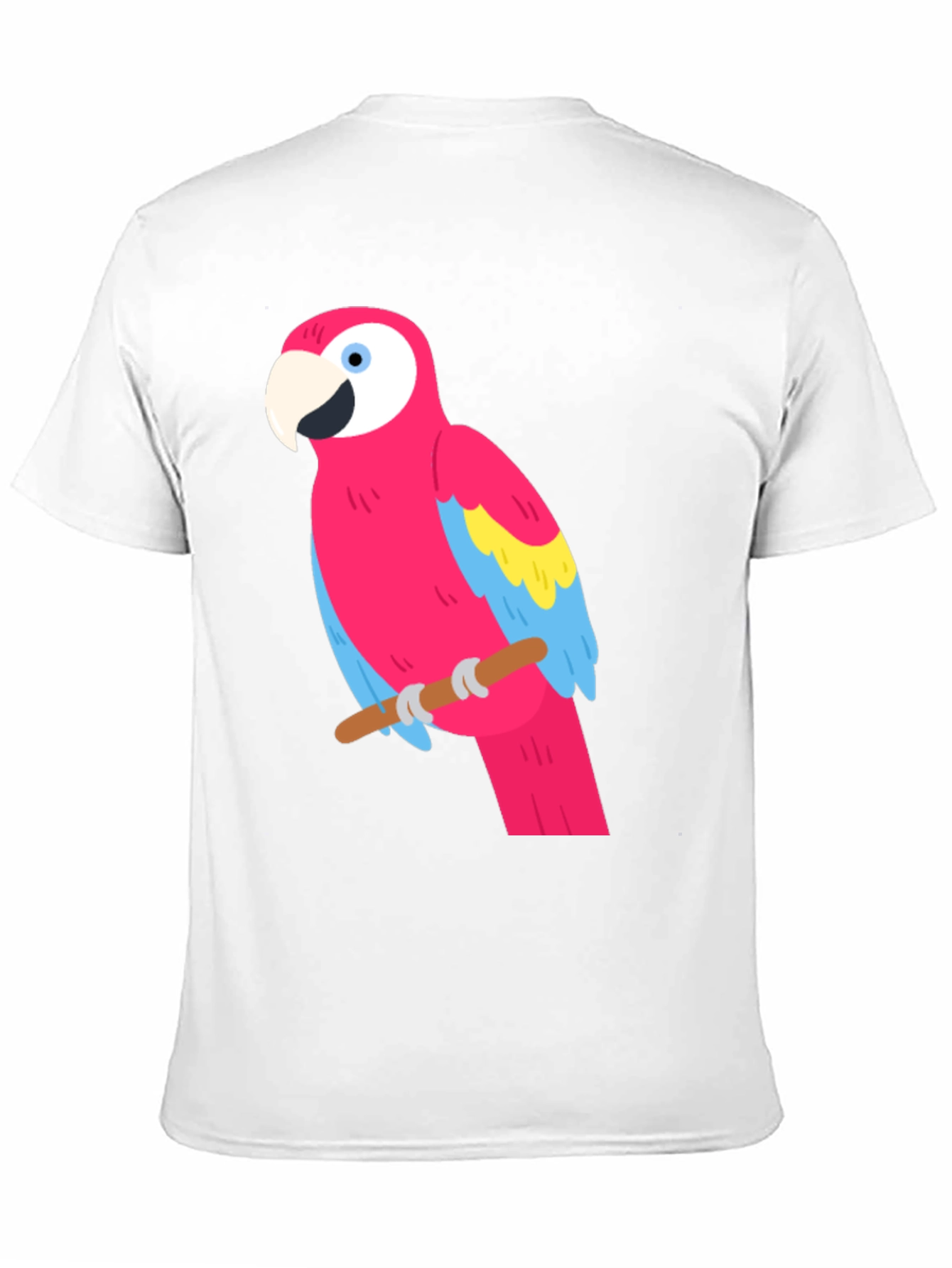 Parrot Graphic Tee - Tropical Bird T-Shirt