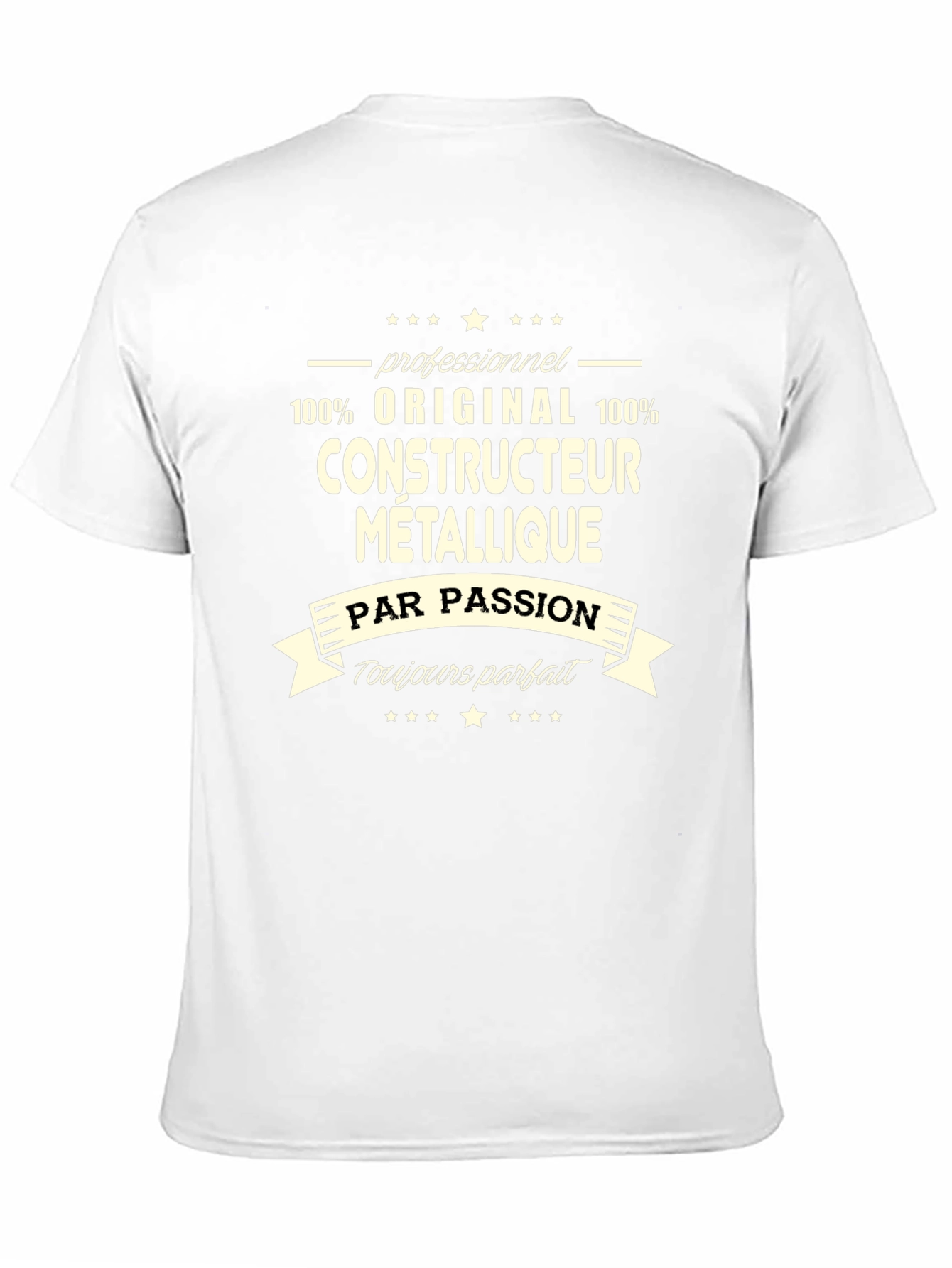 Constructeur Metallique T-Shirt - Original & Professionnel