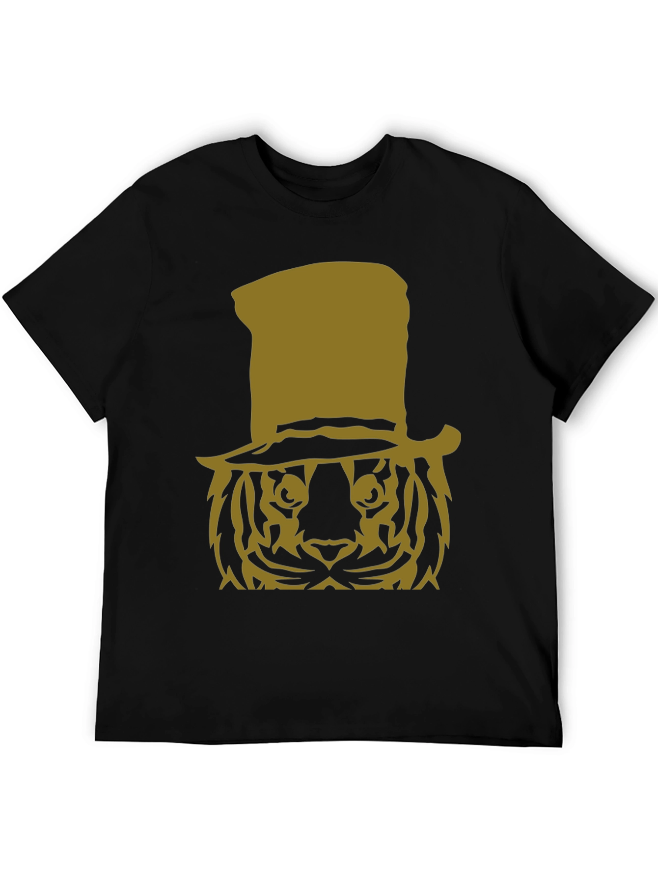 Tiger Top Hat Graphic T-Shirt