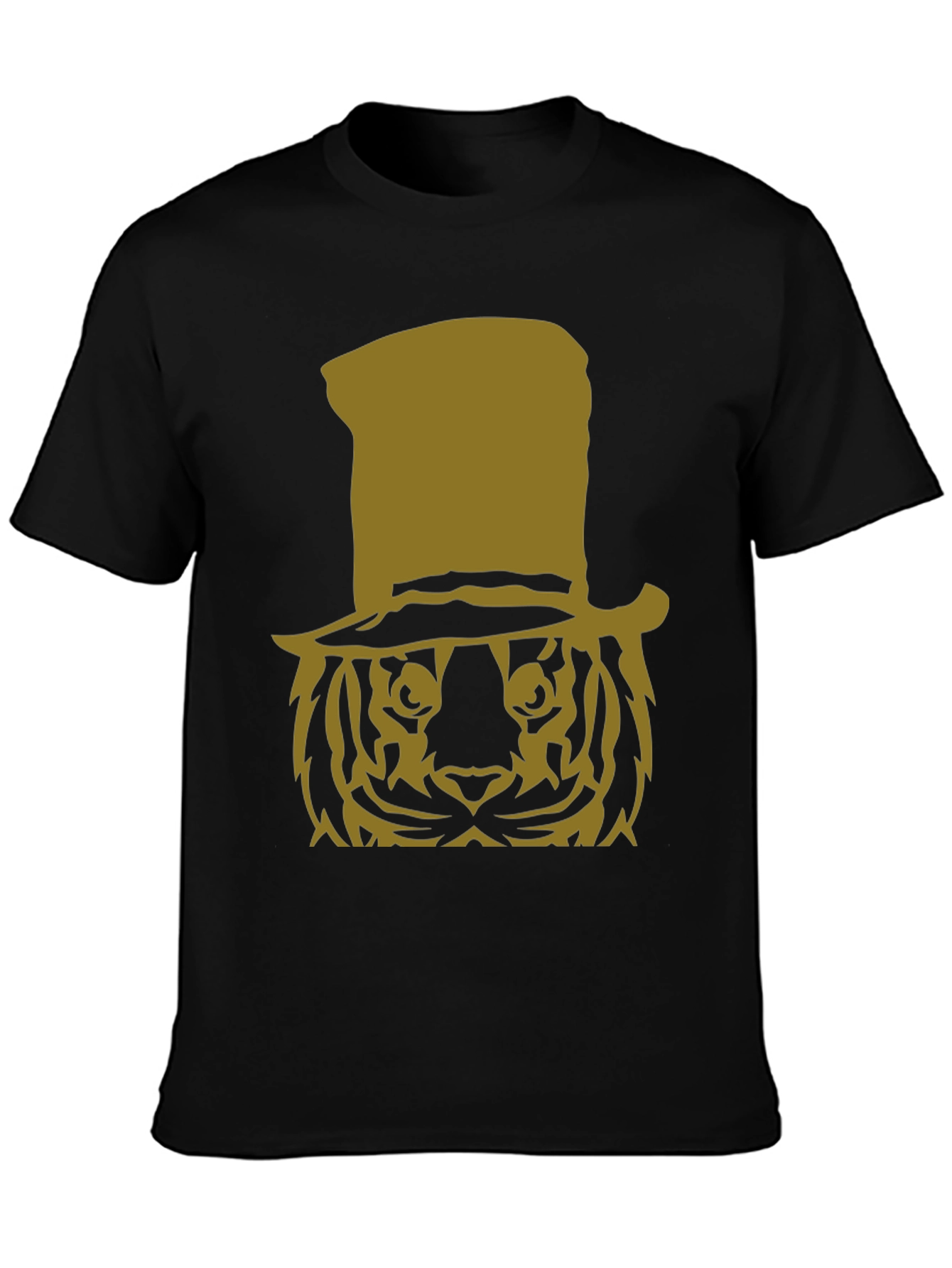 Tiger Top Hat Graphic T-Shirt