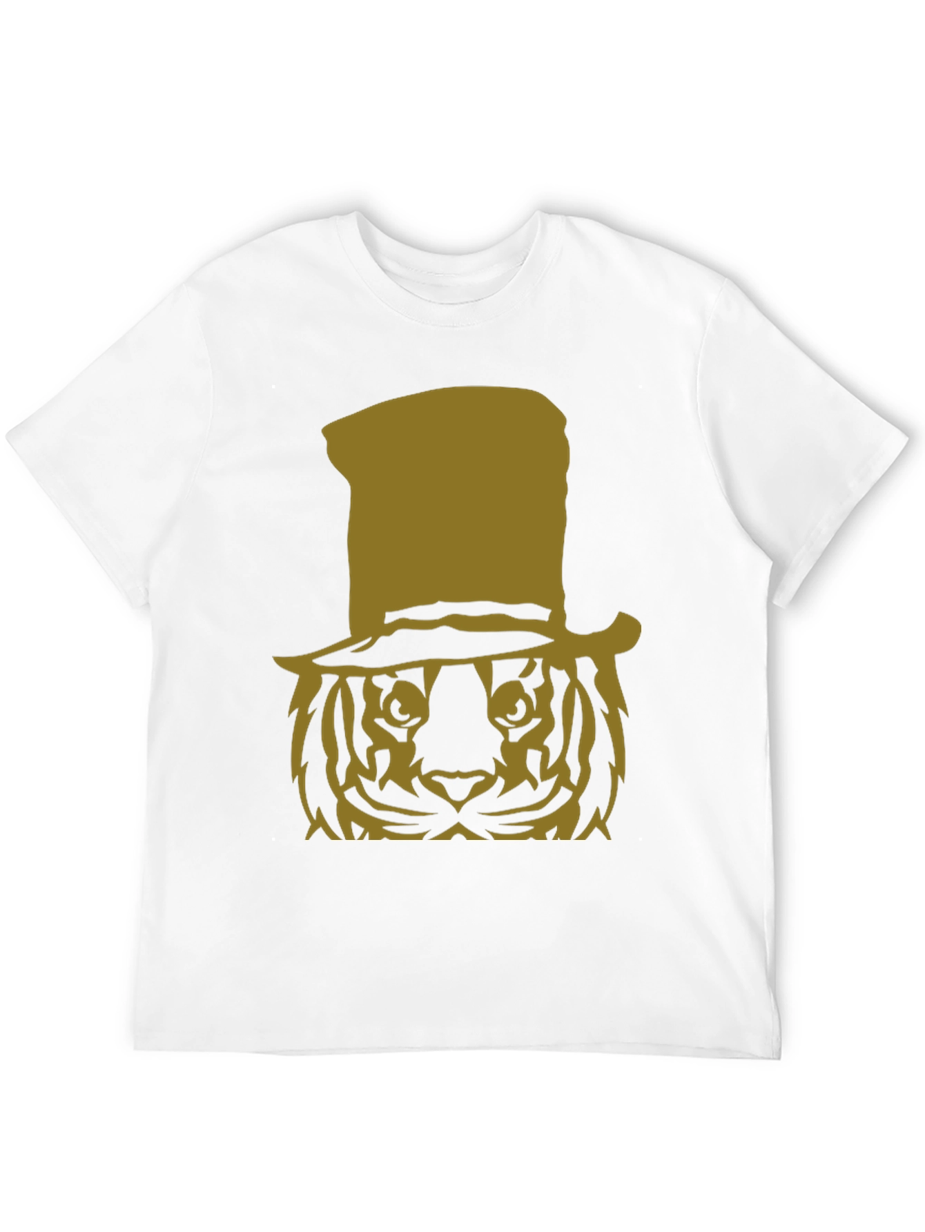 Tiger Top Hat Graphic T-Shirt