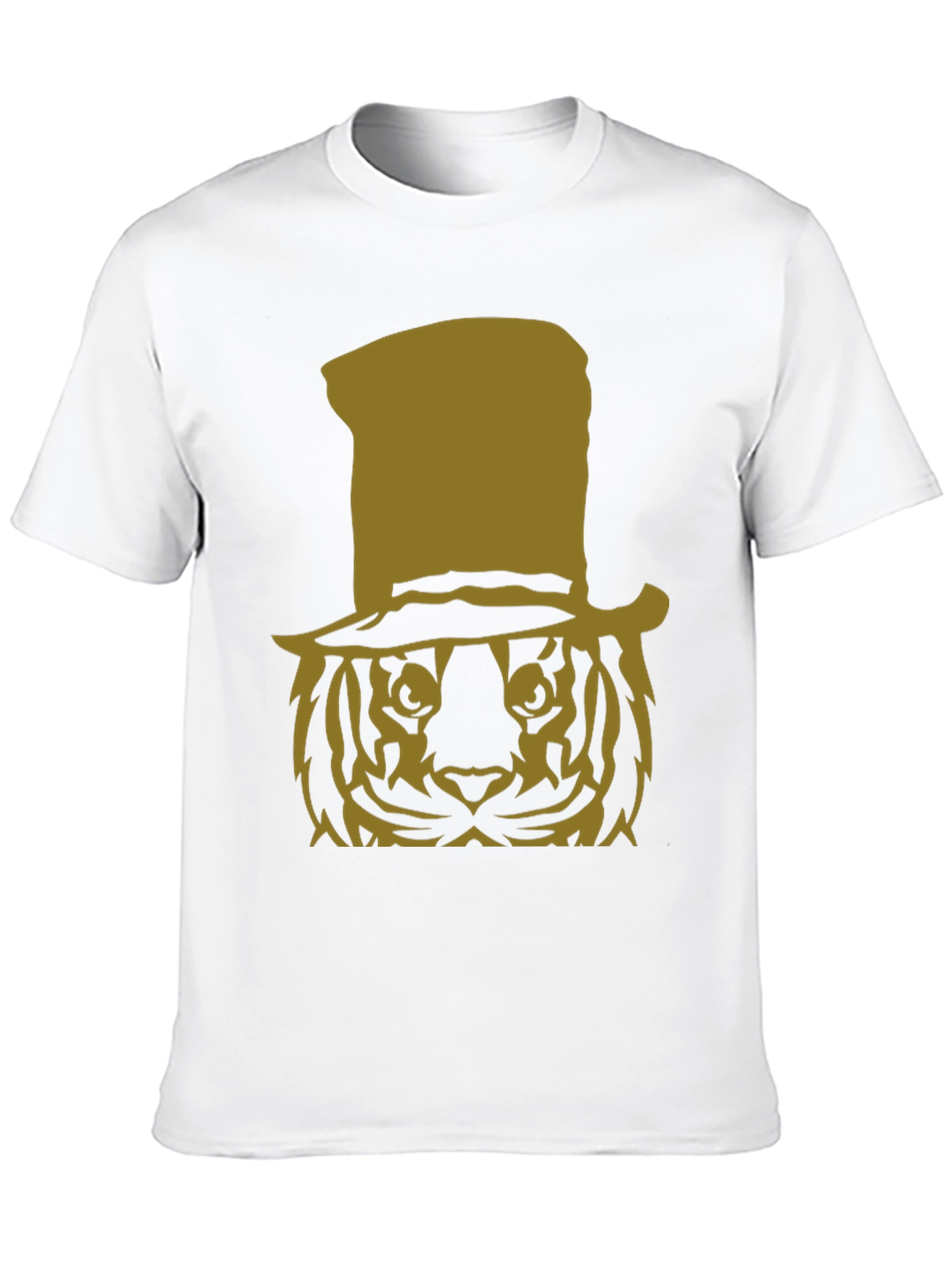 Tiger Top Hat Graphic T-Shirt