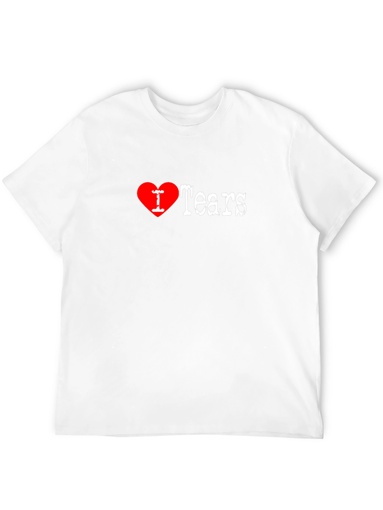 I Heart Tears Graphic Tee - Black