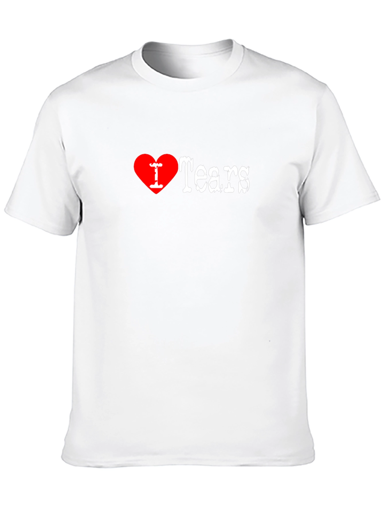 I Heart Tears Graphic Tee - Black