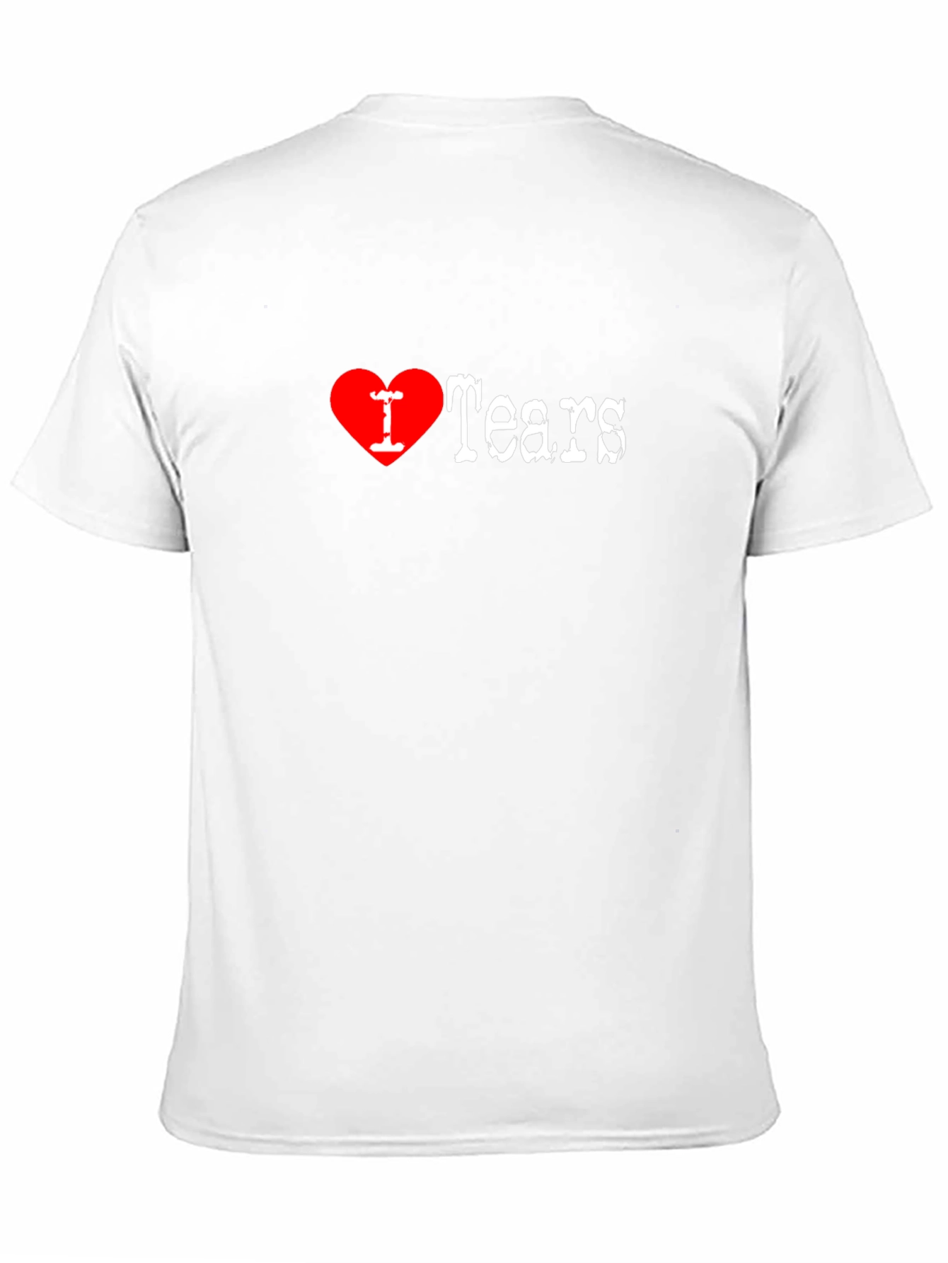 I Heart Tears Graphic Tee - Black