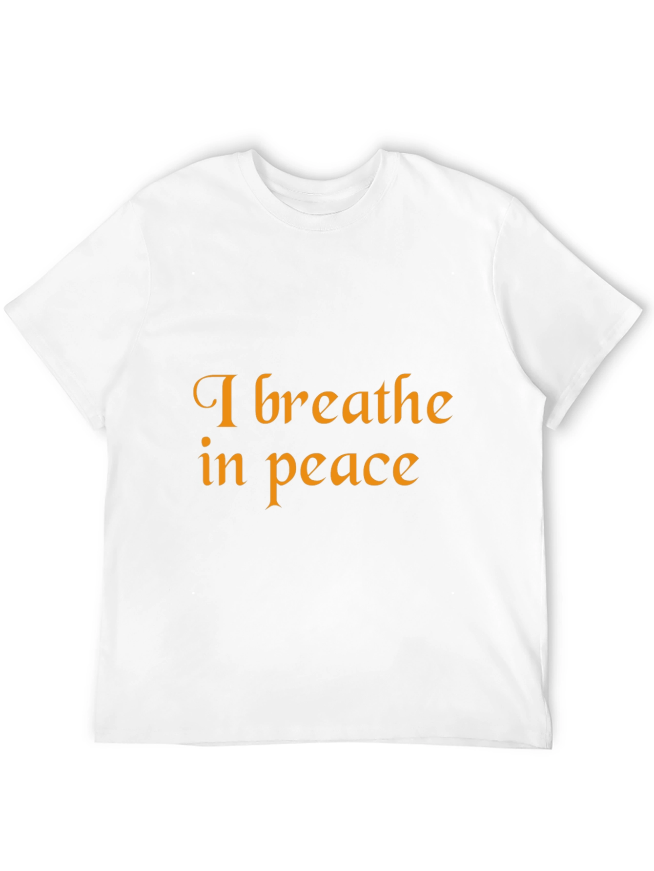 Breathe in Peace Black T-Shirt