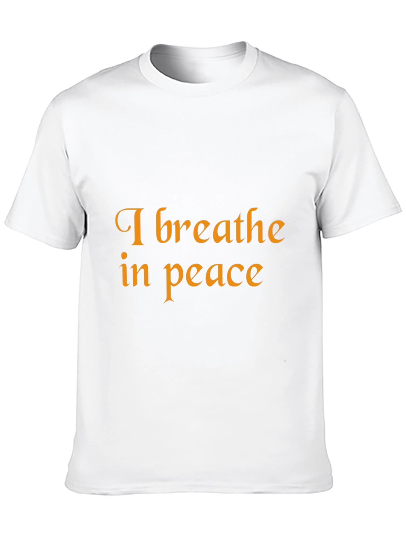 Breathe in Peace Black T-Shirt