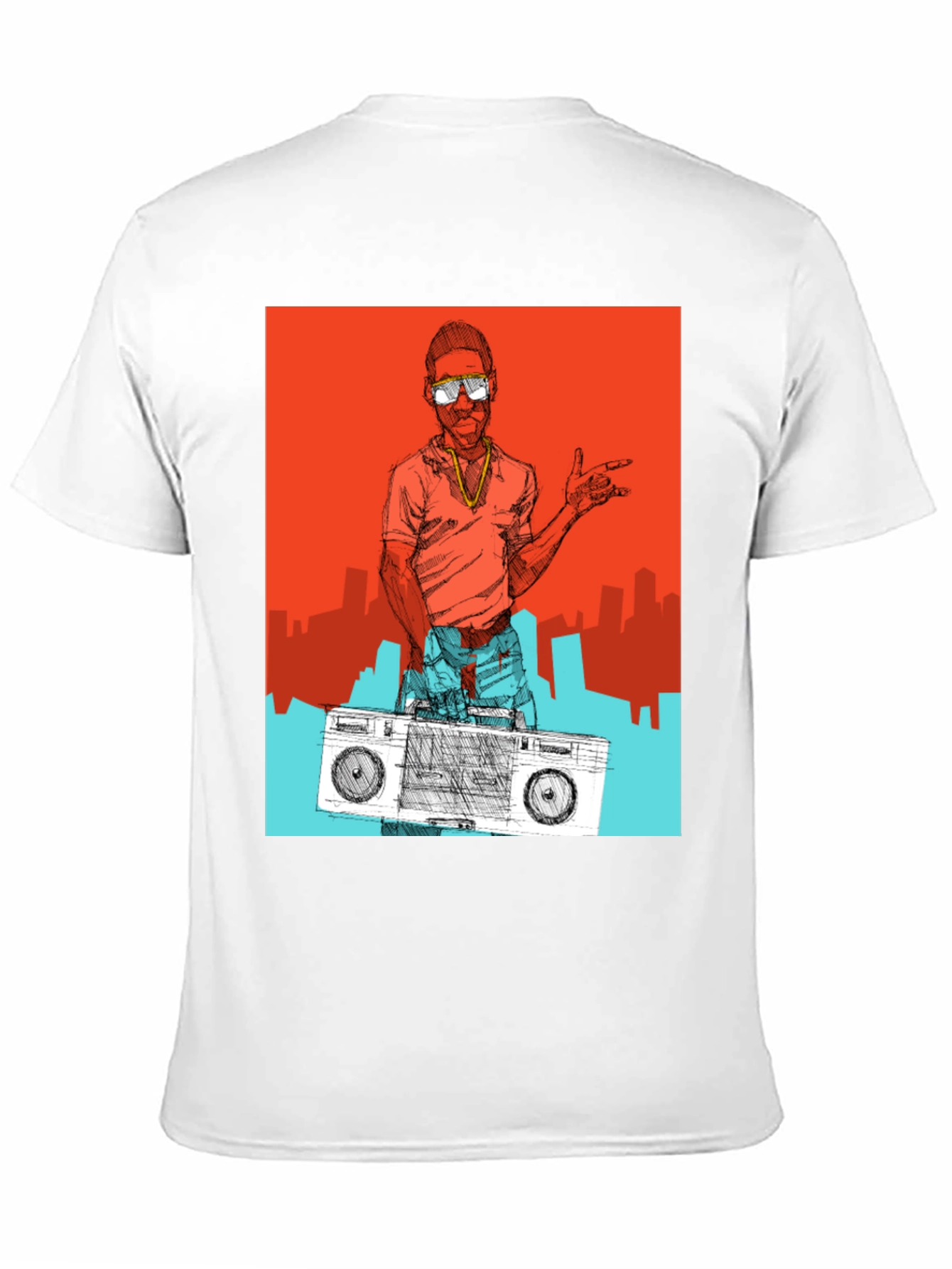 Retro Hip Hop T-Shirt - Cool Graphic Tee