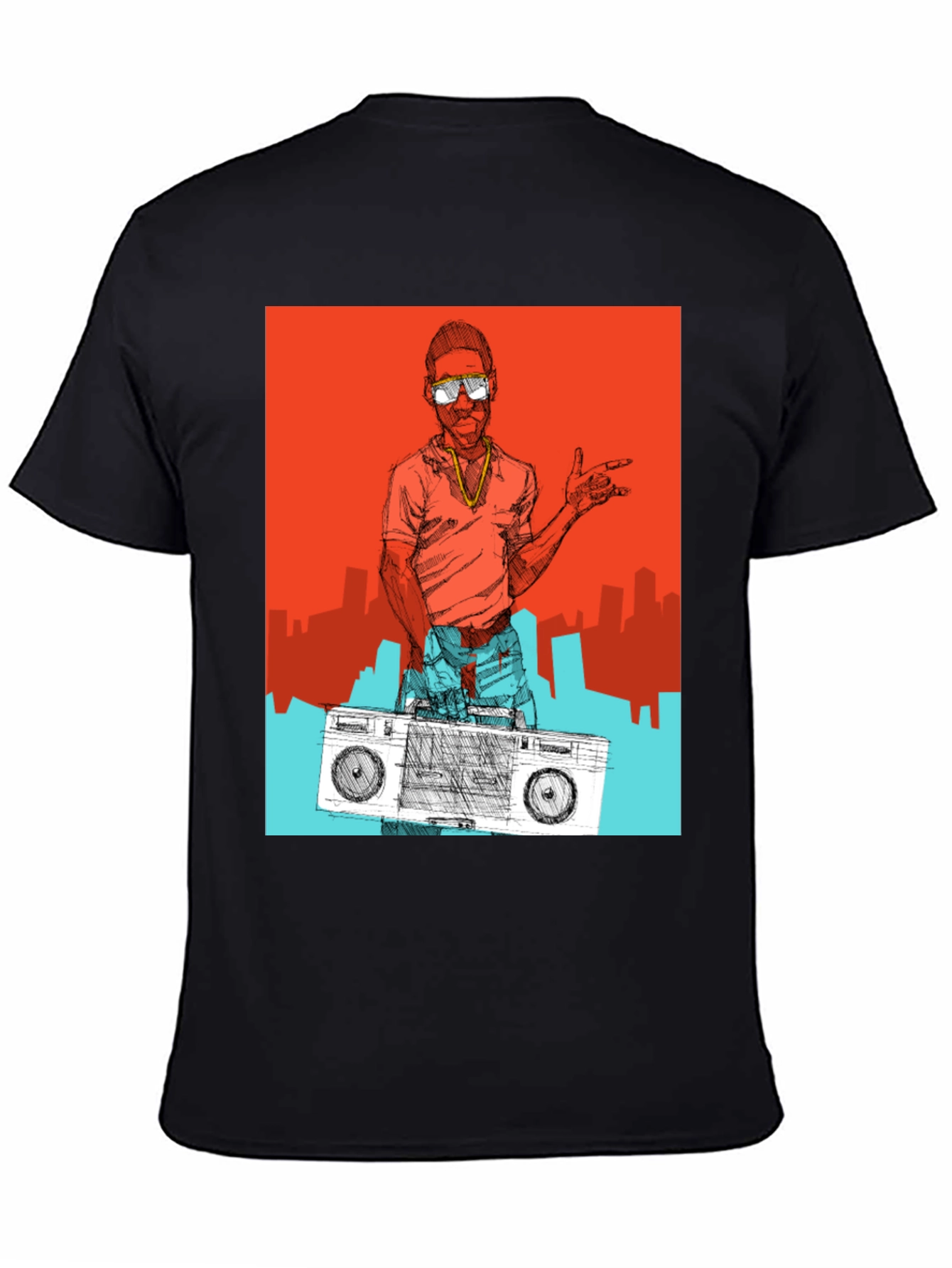 Retro Hip Hop T-Shirt - Cool Graphic Tee