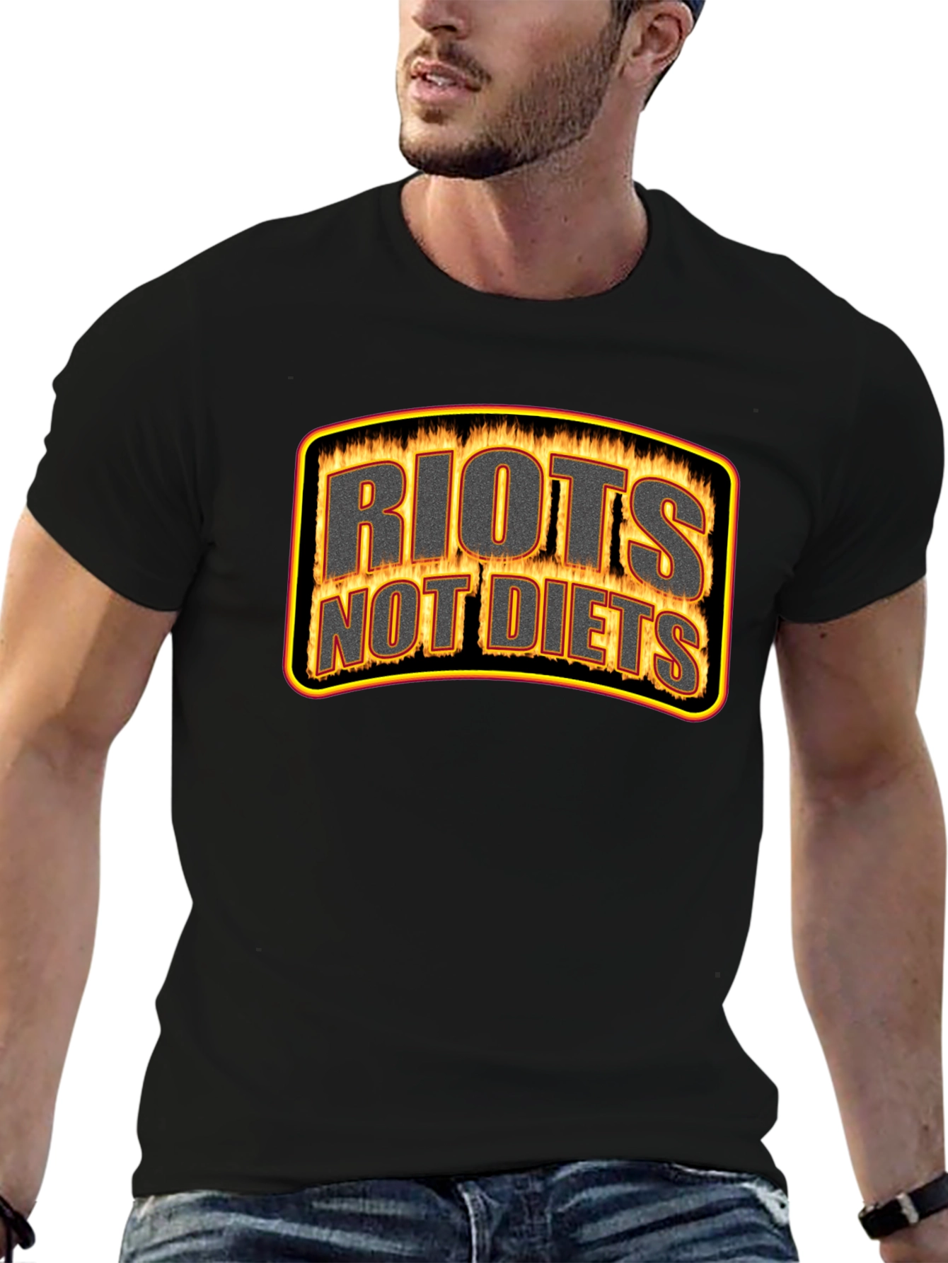 Riots Not Diets Graphic T-Shirt