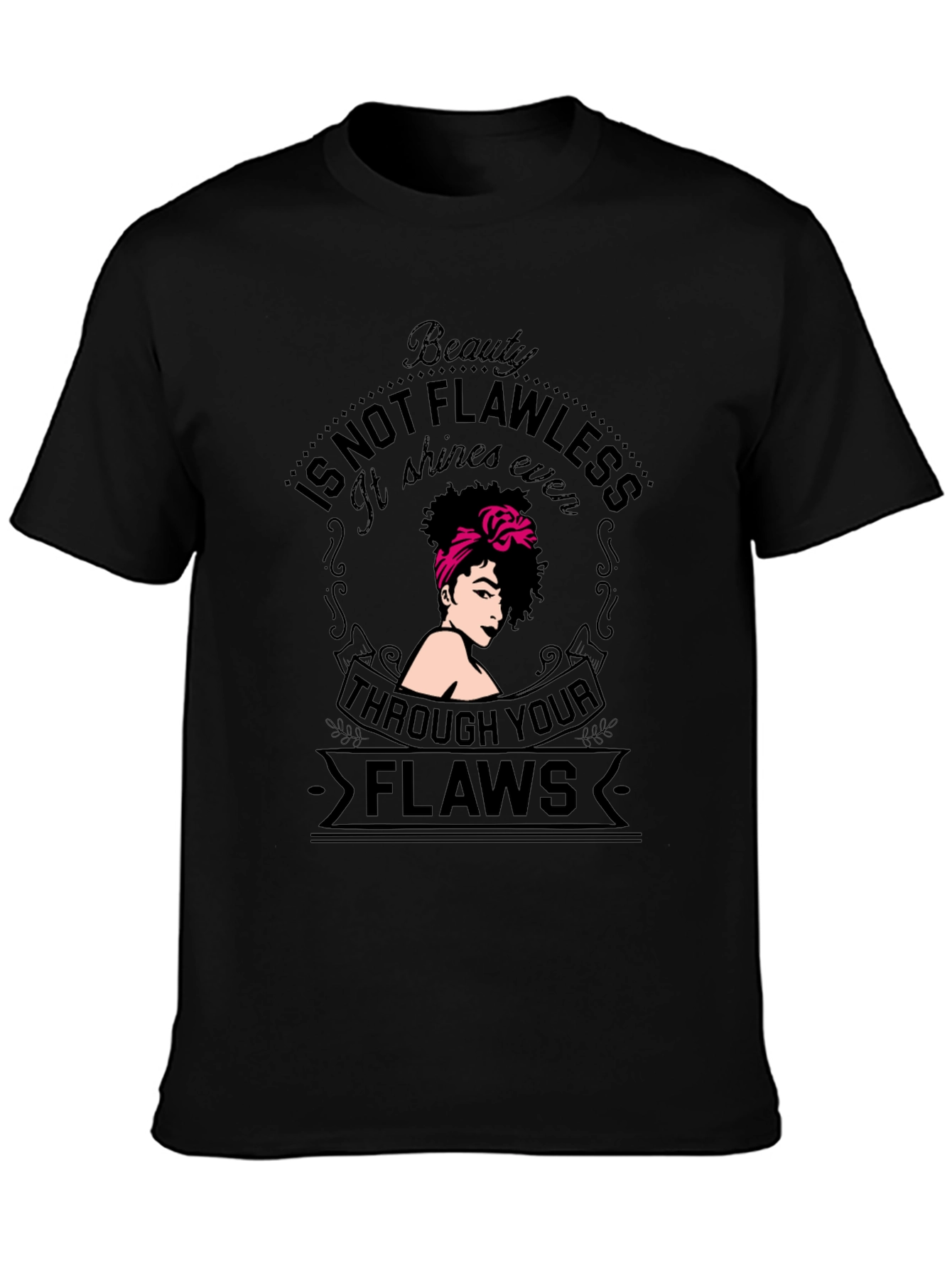 Beauty Through Flaws Graphic Tee - Unisex
