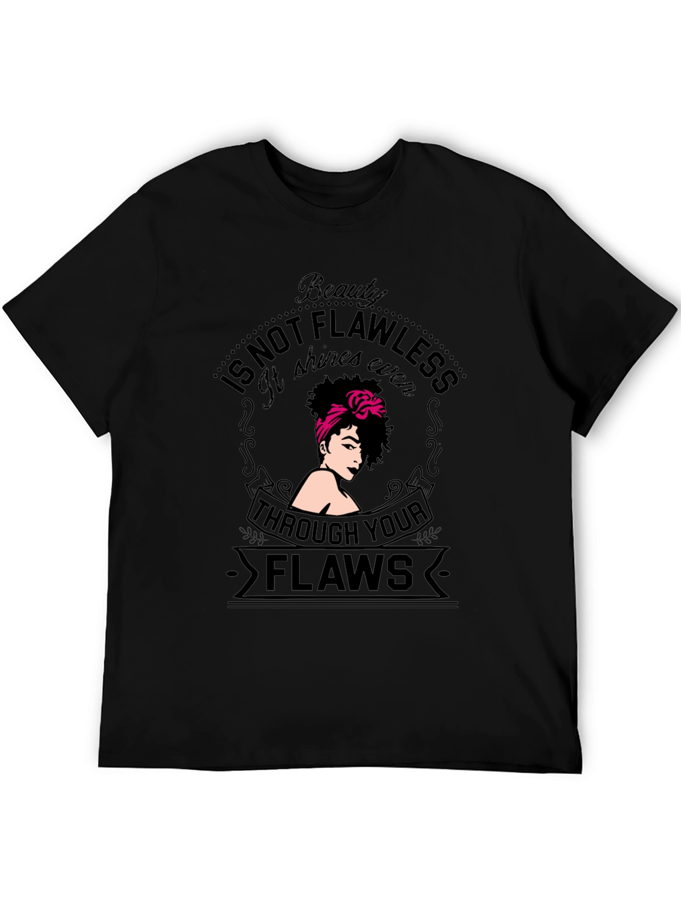 Beauty Through Flaws Graphic Tee - Unisex