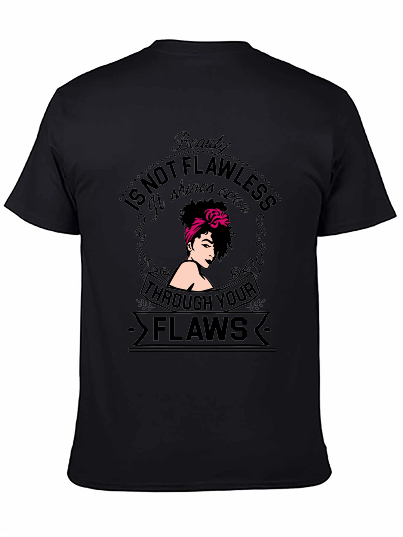 Beauty Through Flaws Graphic Tee - Unisex