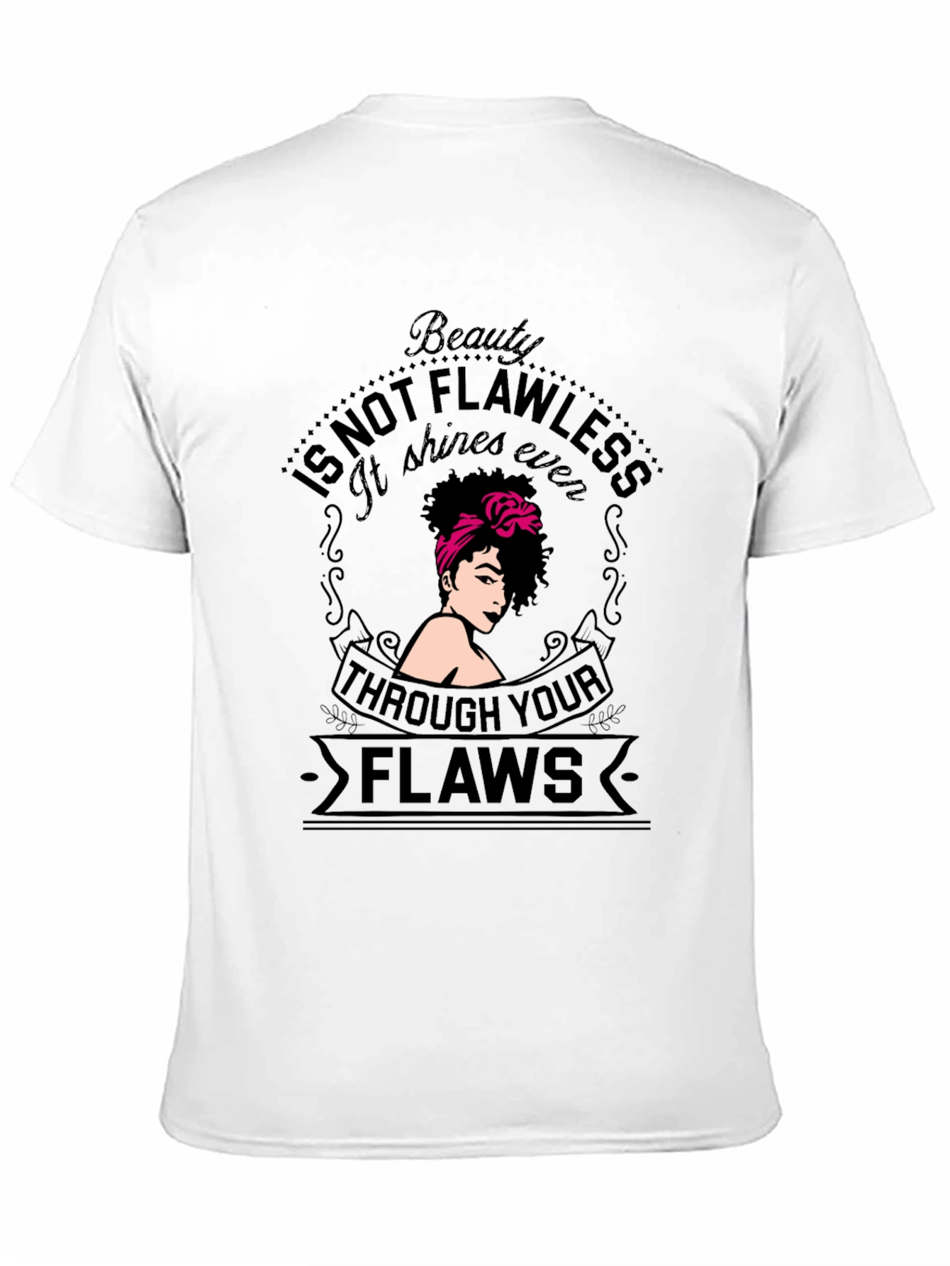 Beauty Through Flaws Graphic Tee - Unisex