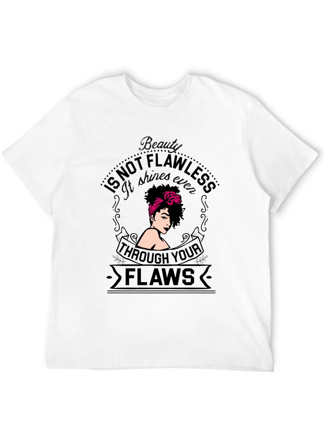 Beauty Through Flaws Graphic Tee - Unisex