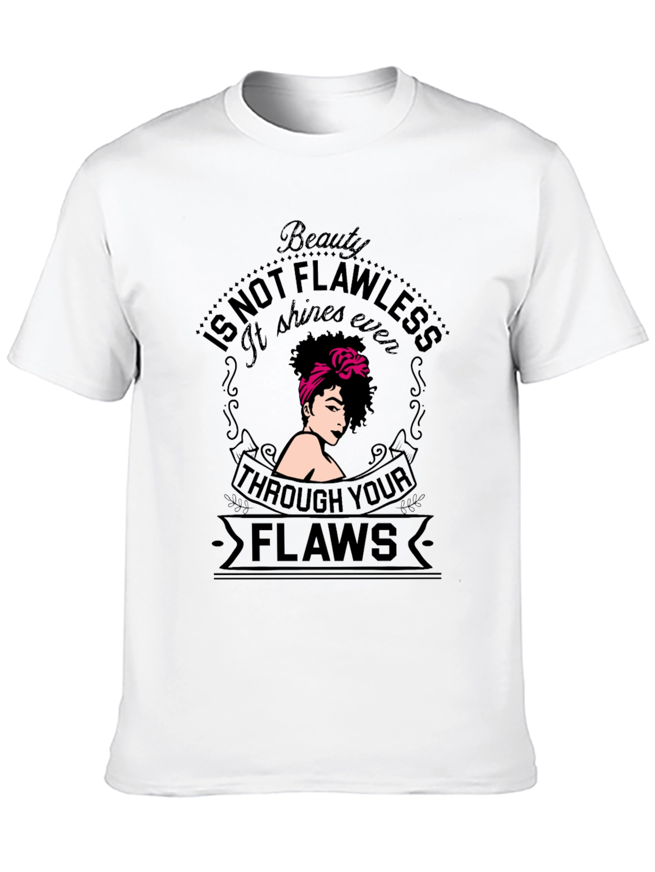 Beauty Through Flaws Graphic Tee - Unisex