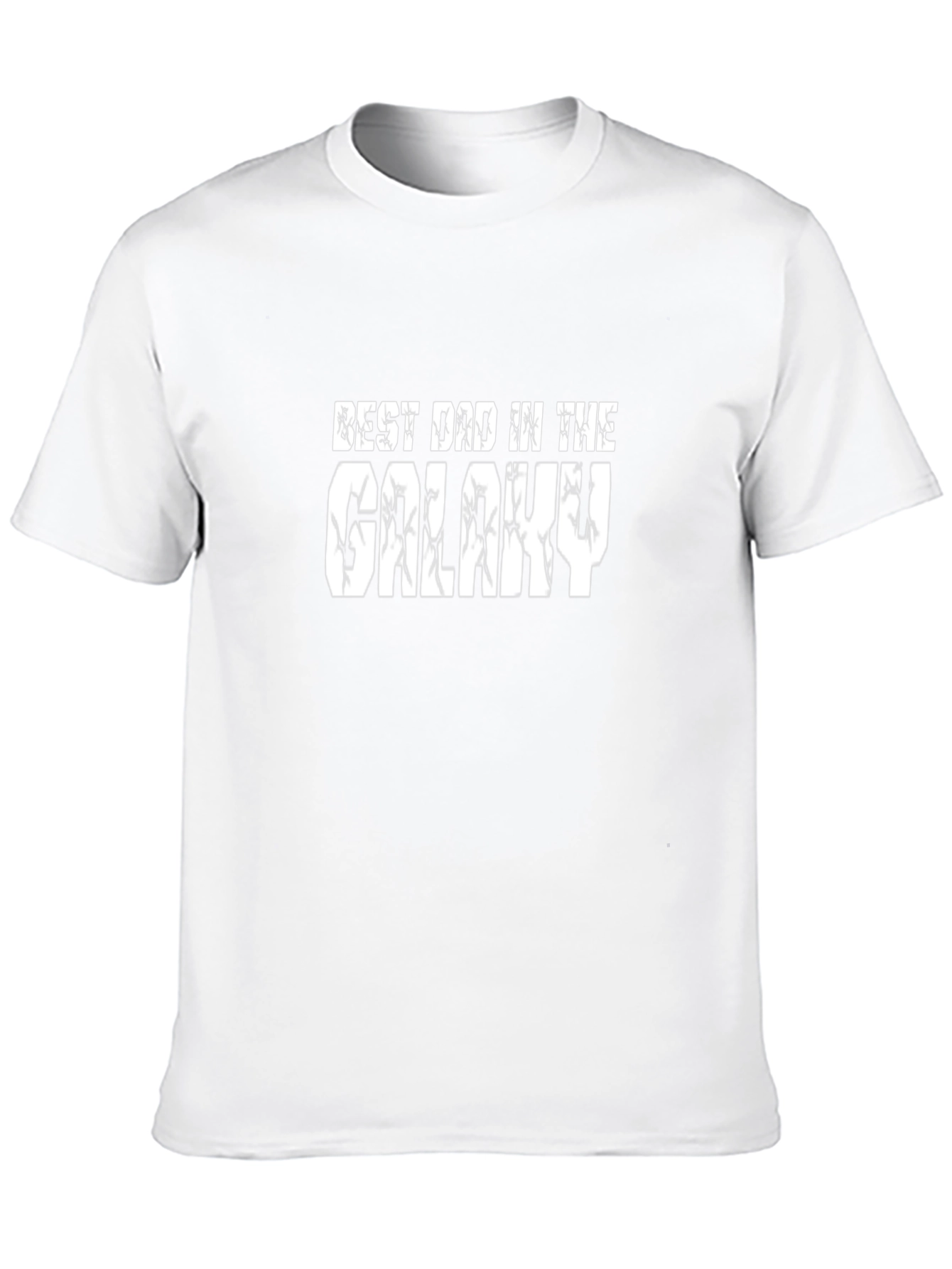 Best Dad in the Galaxy Black T-Shirt