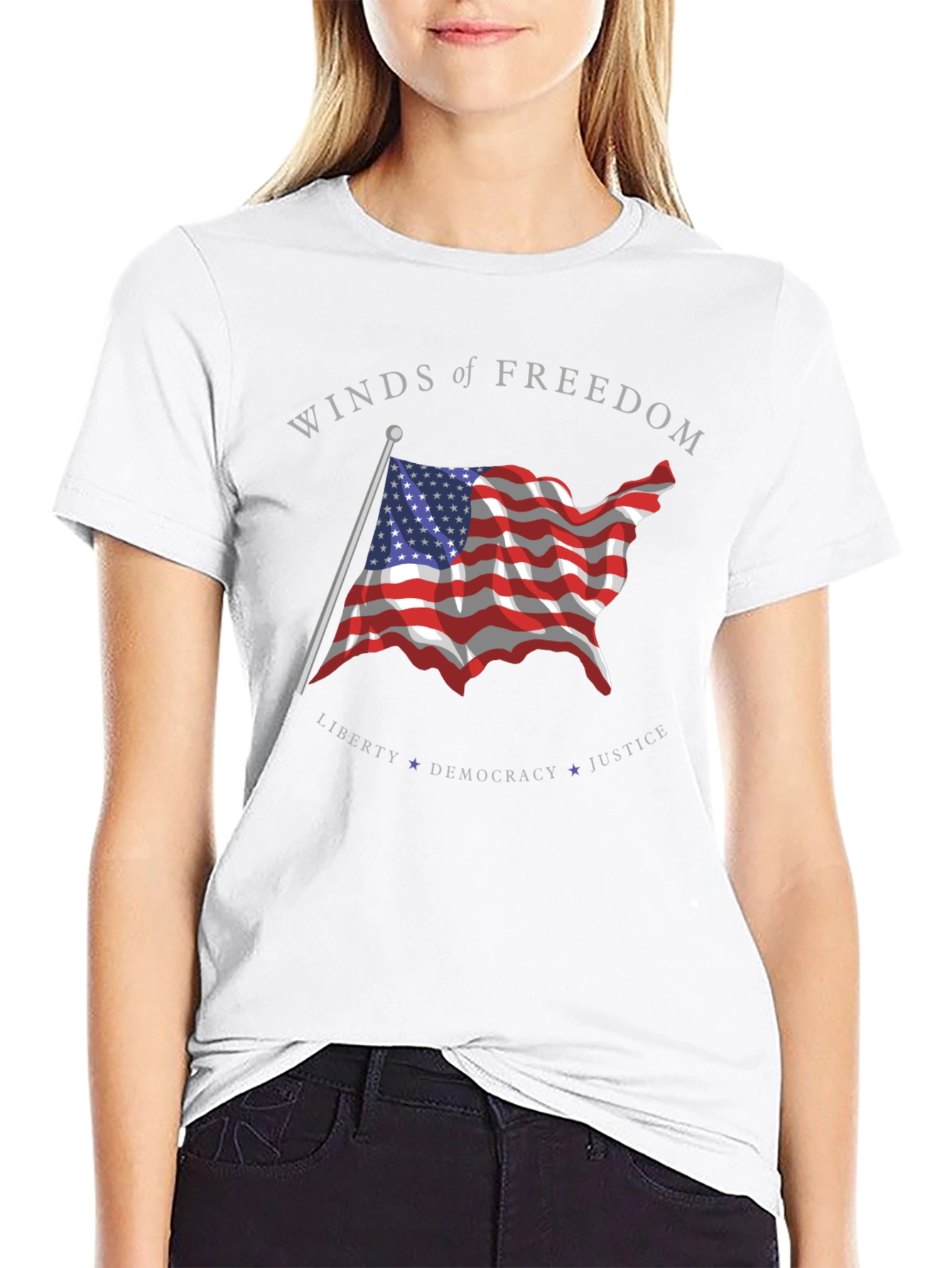 Winds of Freedom Graphic T-Shirt