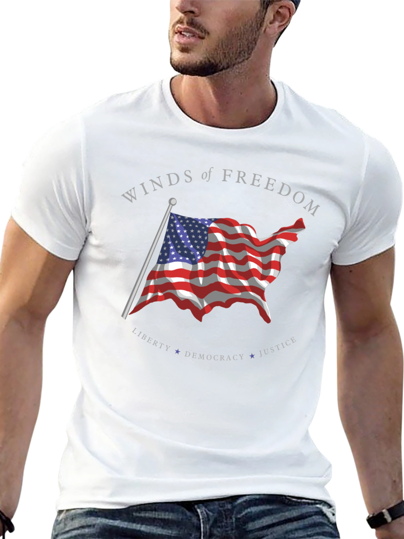 Winds of Freedom Graphic T-Shirt