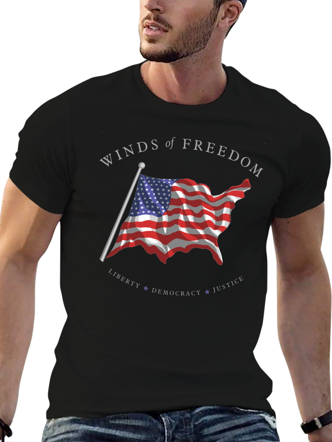 Winds of Freedom Graphic T-Shirt