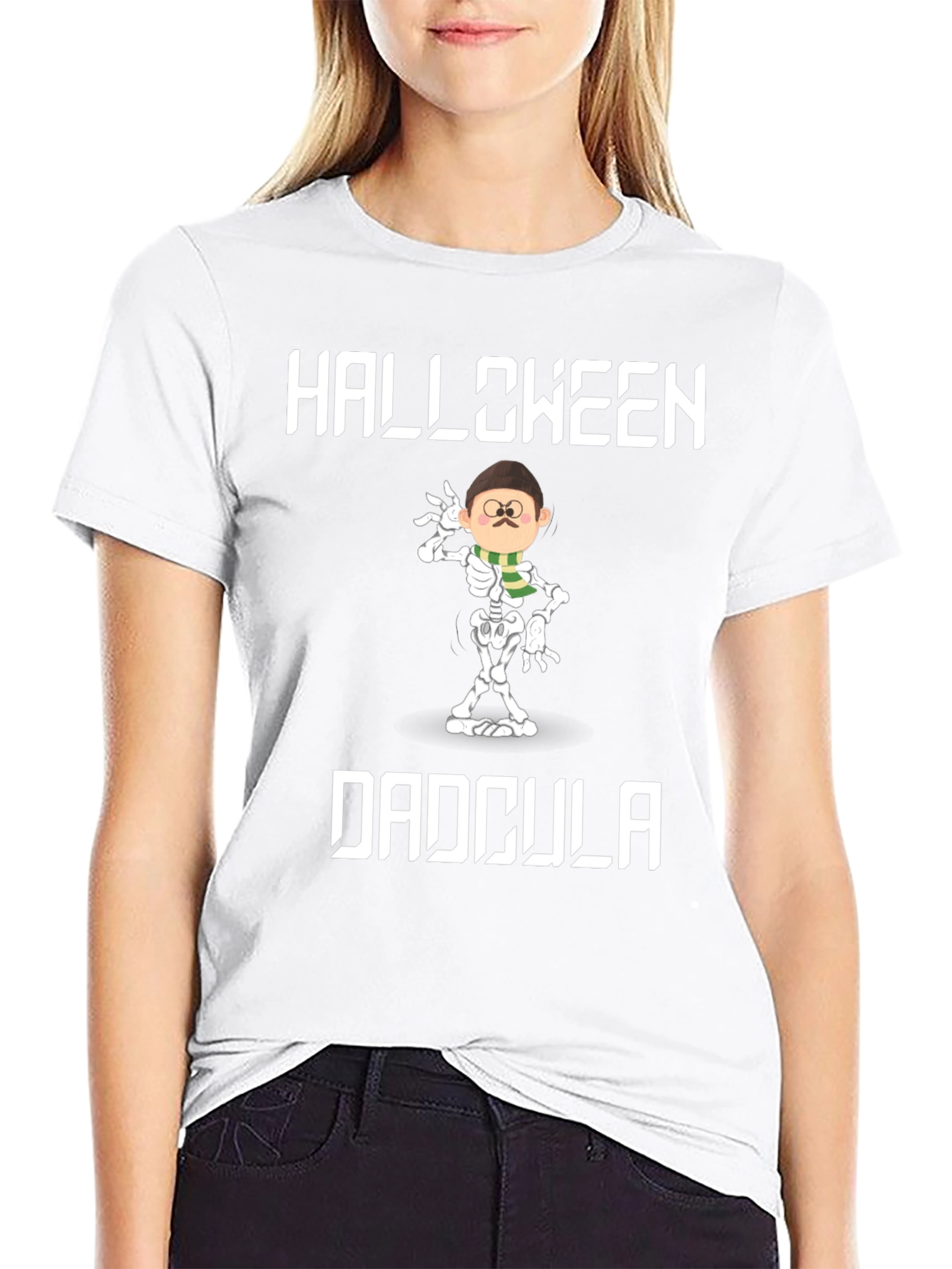Halloween Dadcula Mens T-Shirt