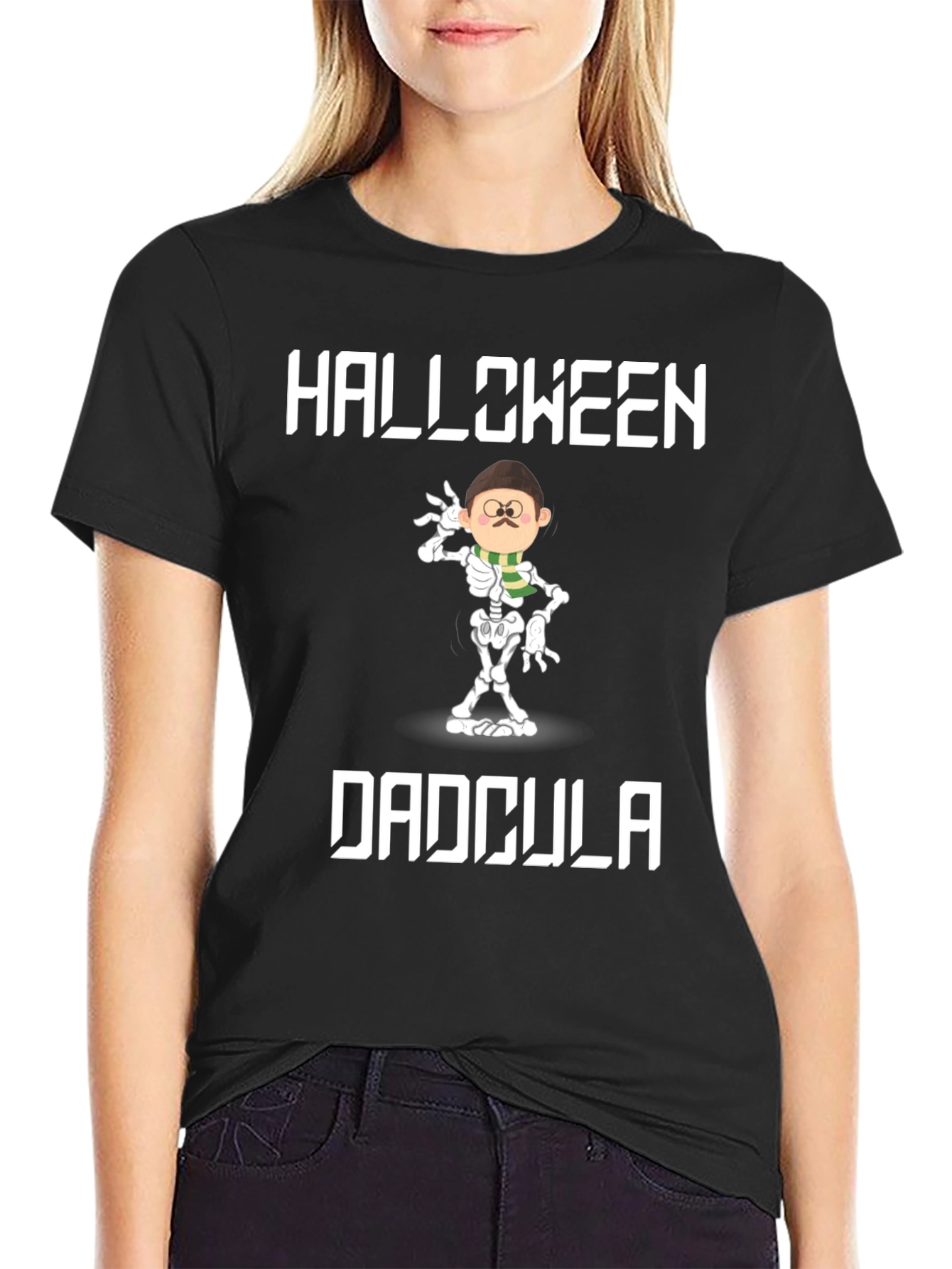 Halloween Dadcula Mens T-Shirt