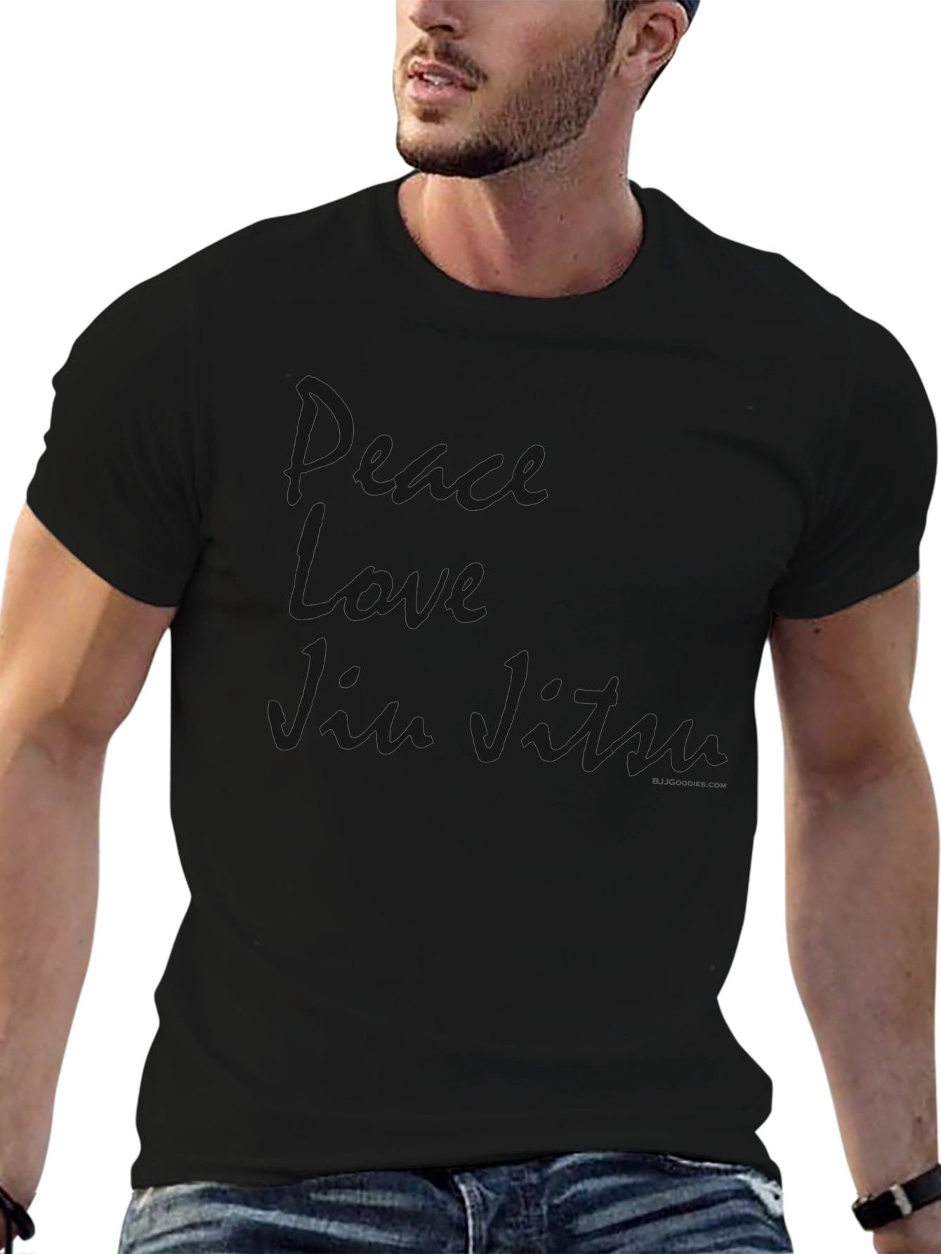 Black Jiu Jitsu Graphic T-Shirt