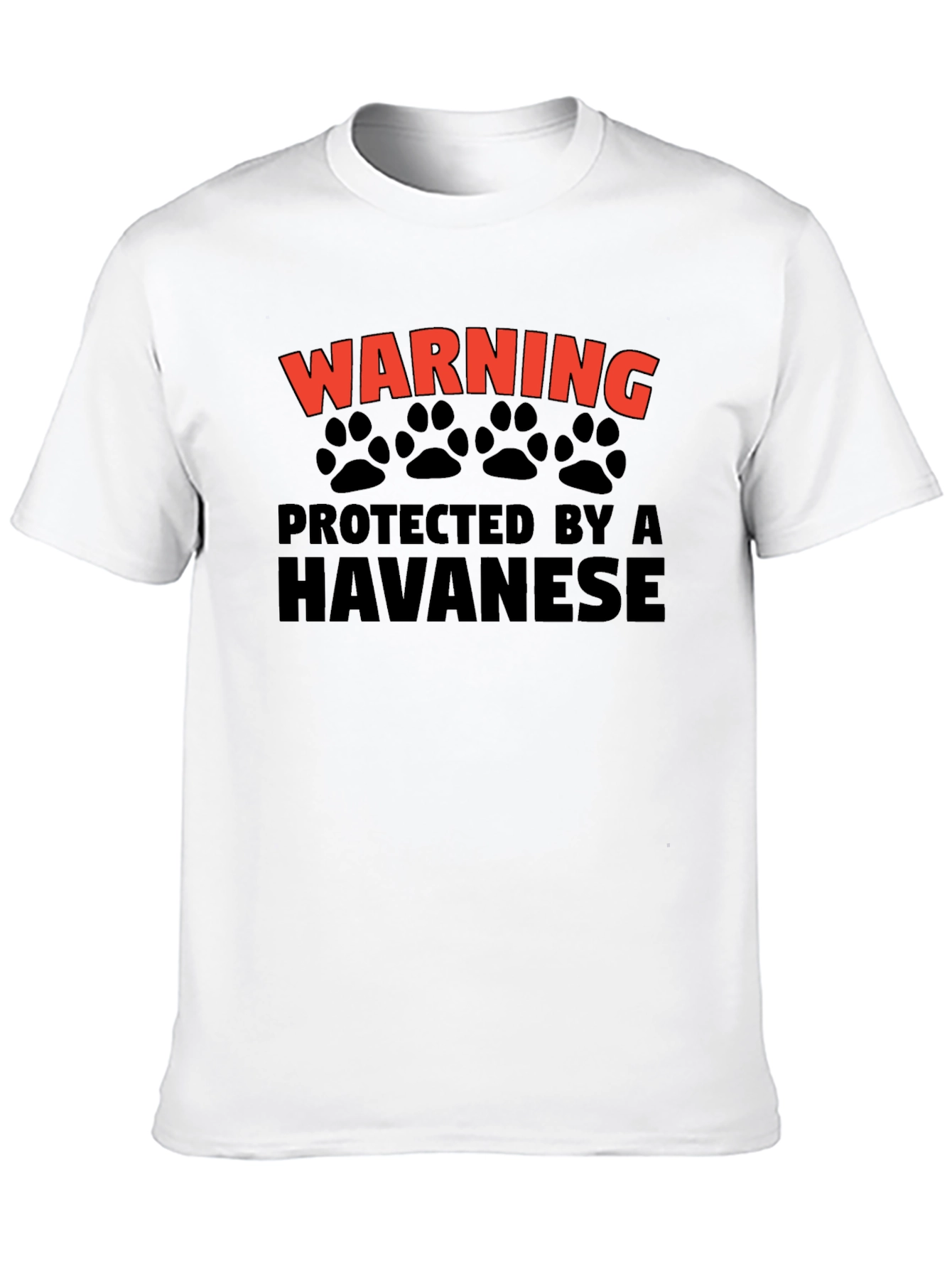 Warning Protected By A Havanese T-Shirt
