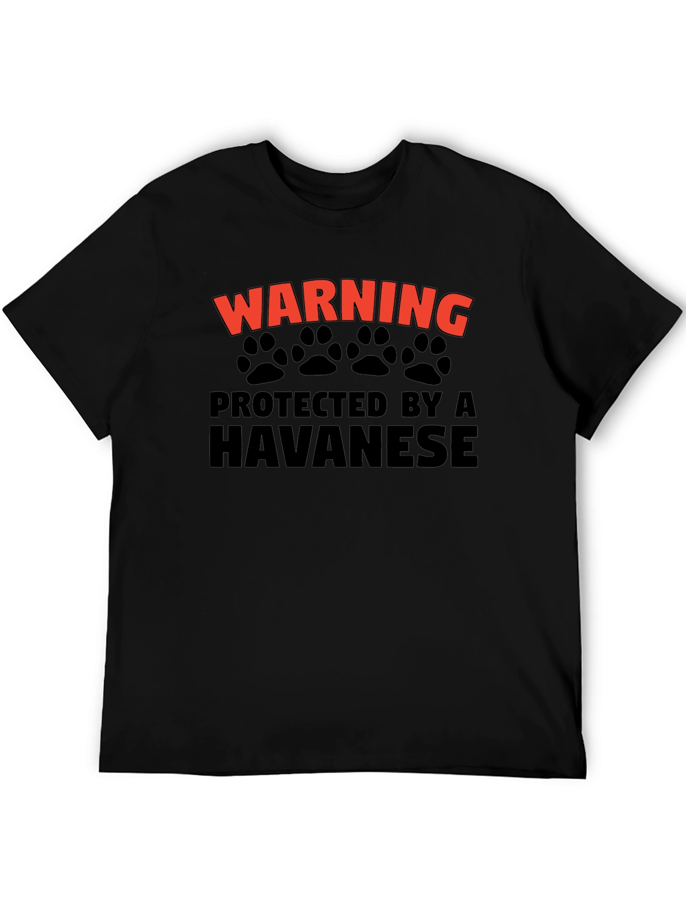 Warning Protected By A Havanese T-Shirt