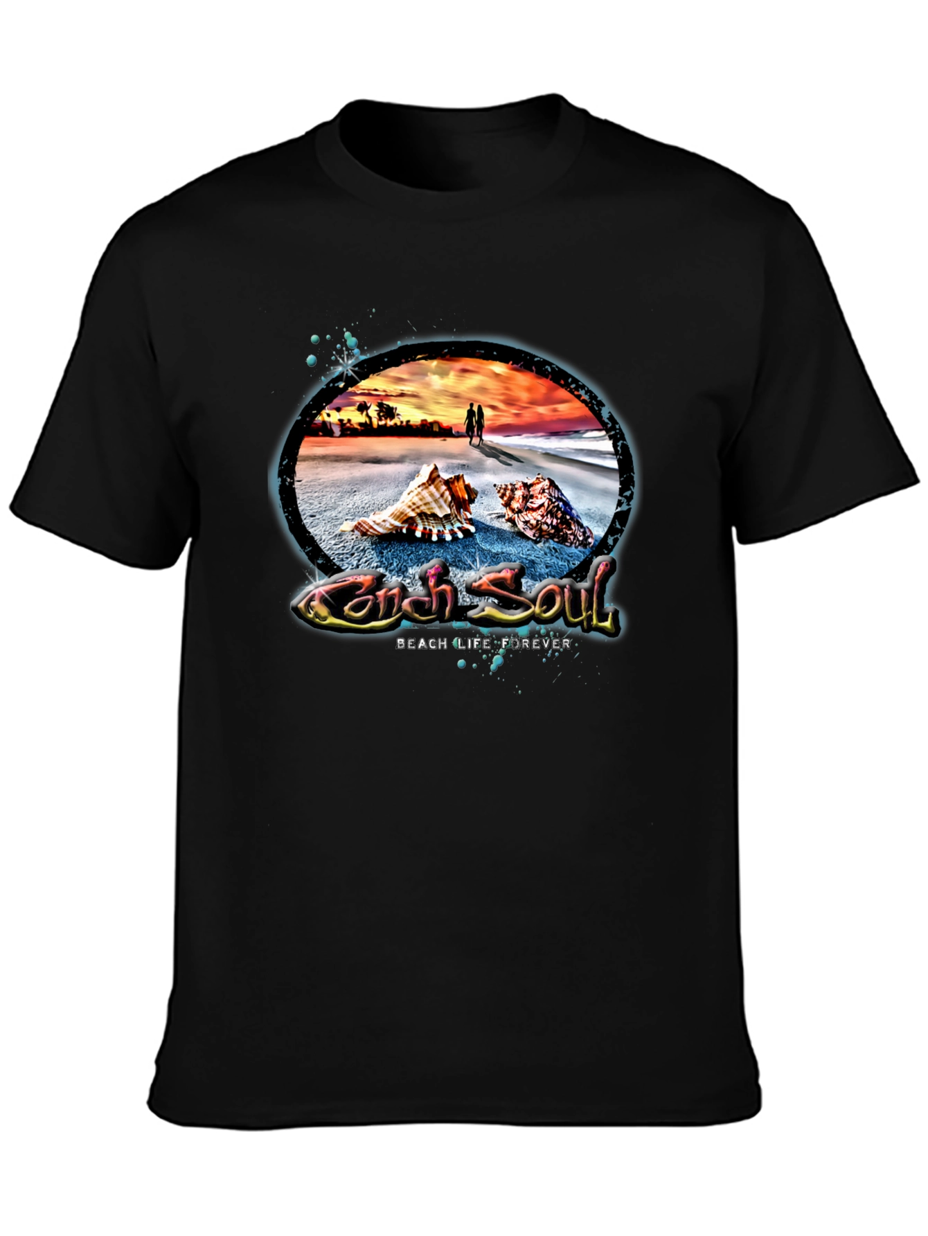Conch Soul Beach Life Tee