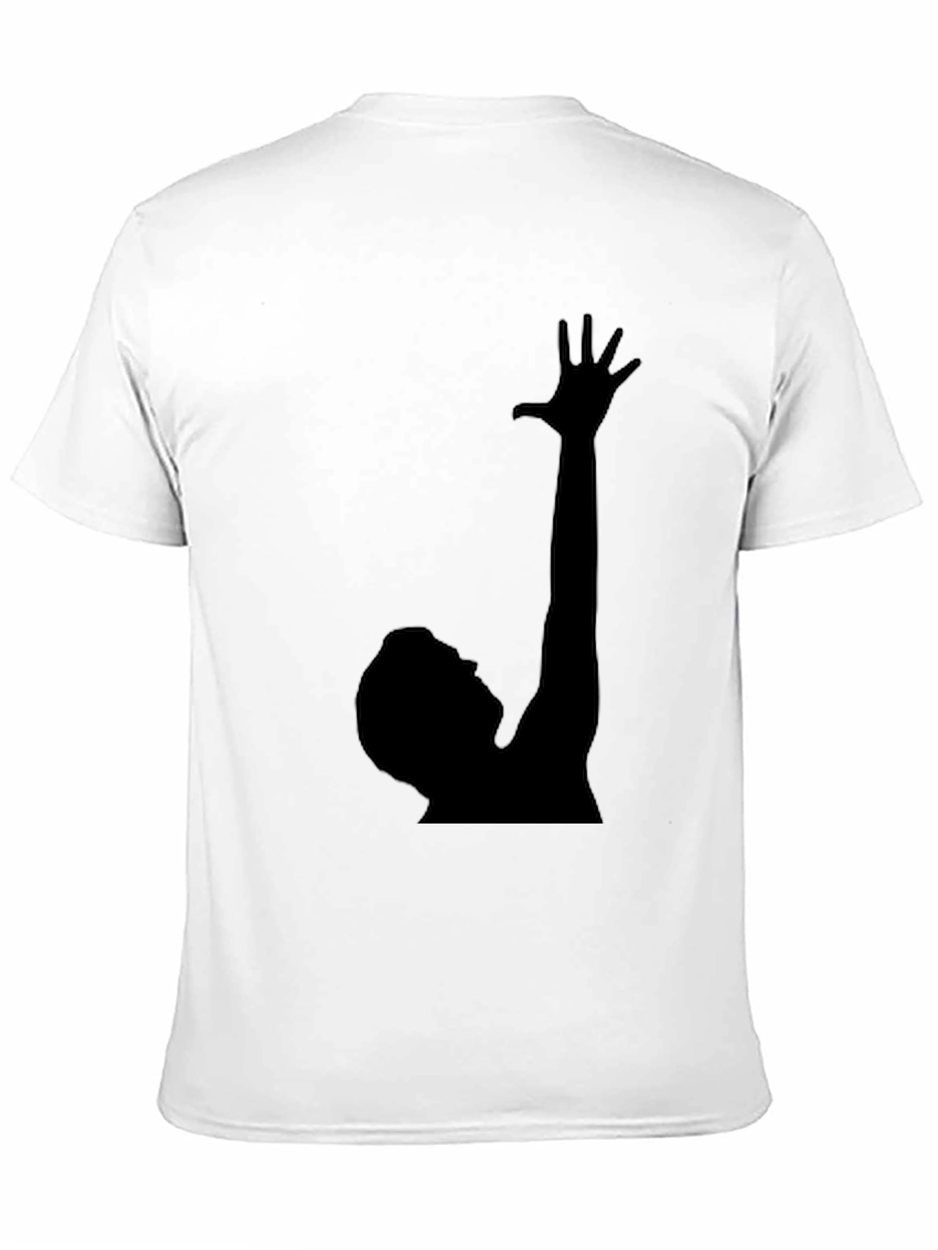 Silhouette Reach T-Shirt - Classic Black Tee