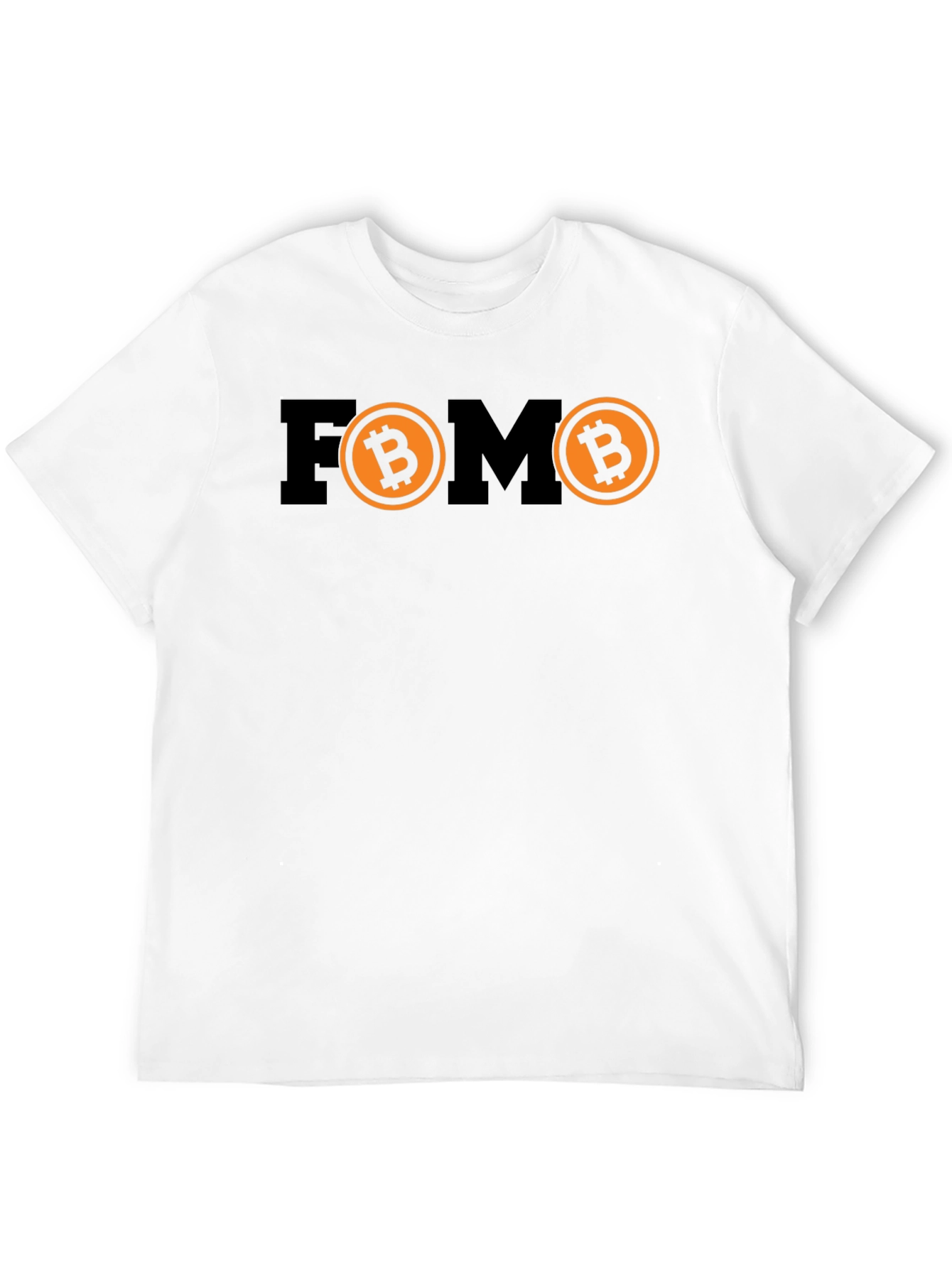 FOMO Bitcoin Graphic T-Shirt - Crypto Currency HODL Tee