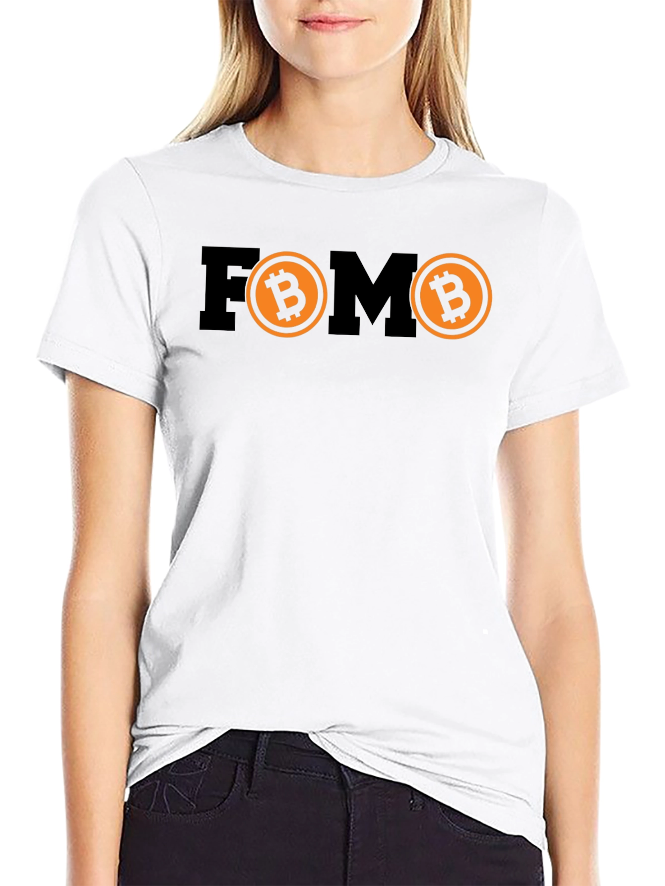 FOMO Bitcoin Graphic T-Shirt - Crypto Currency HODL Tee