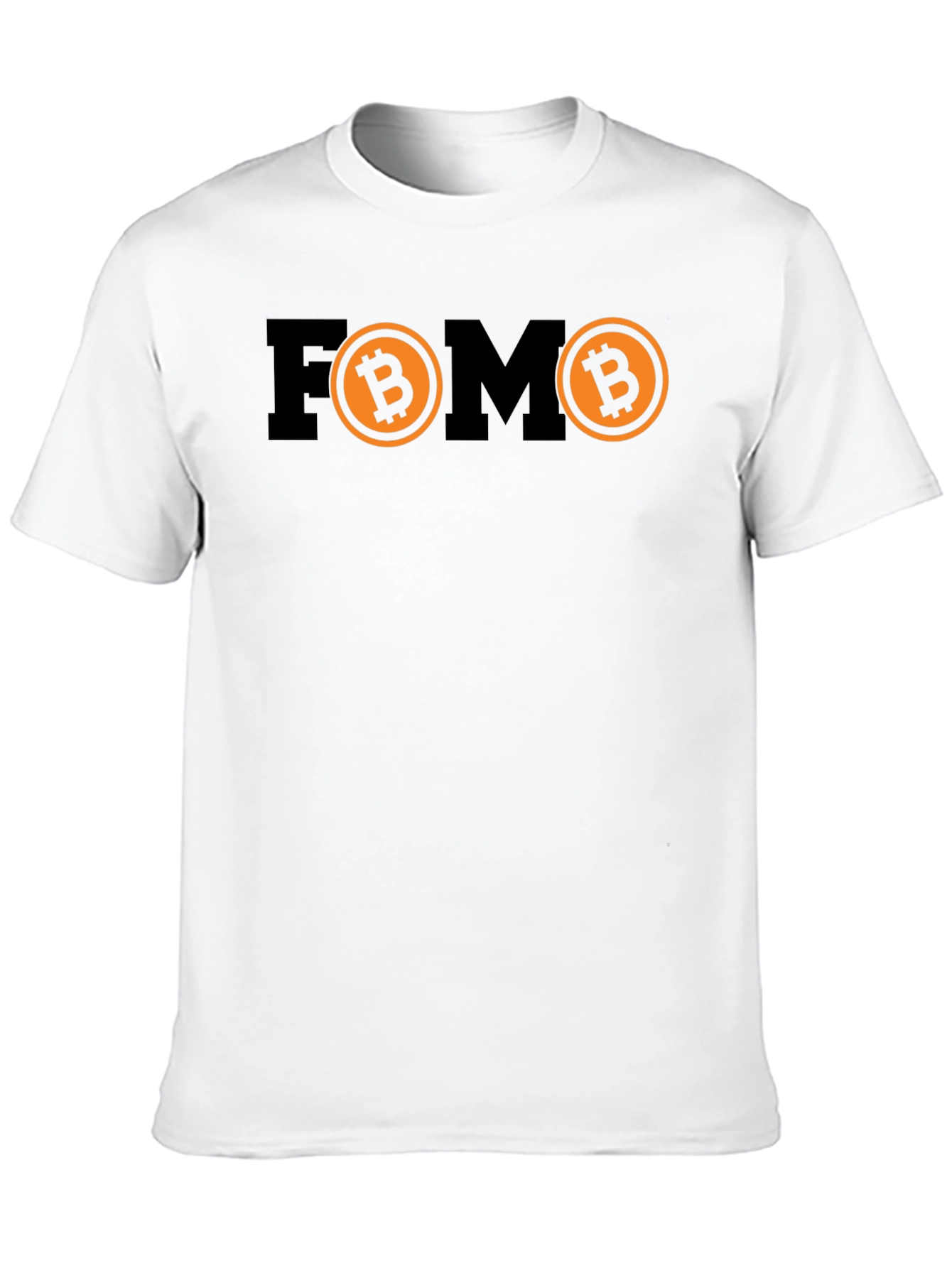 FOMO Bitcoin Graphic T-Shirt - Crypto Currency HODL Tee