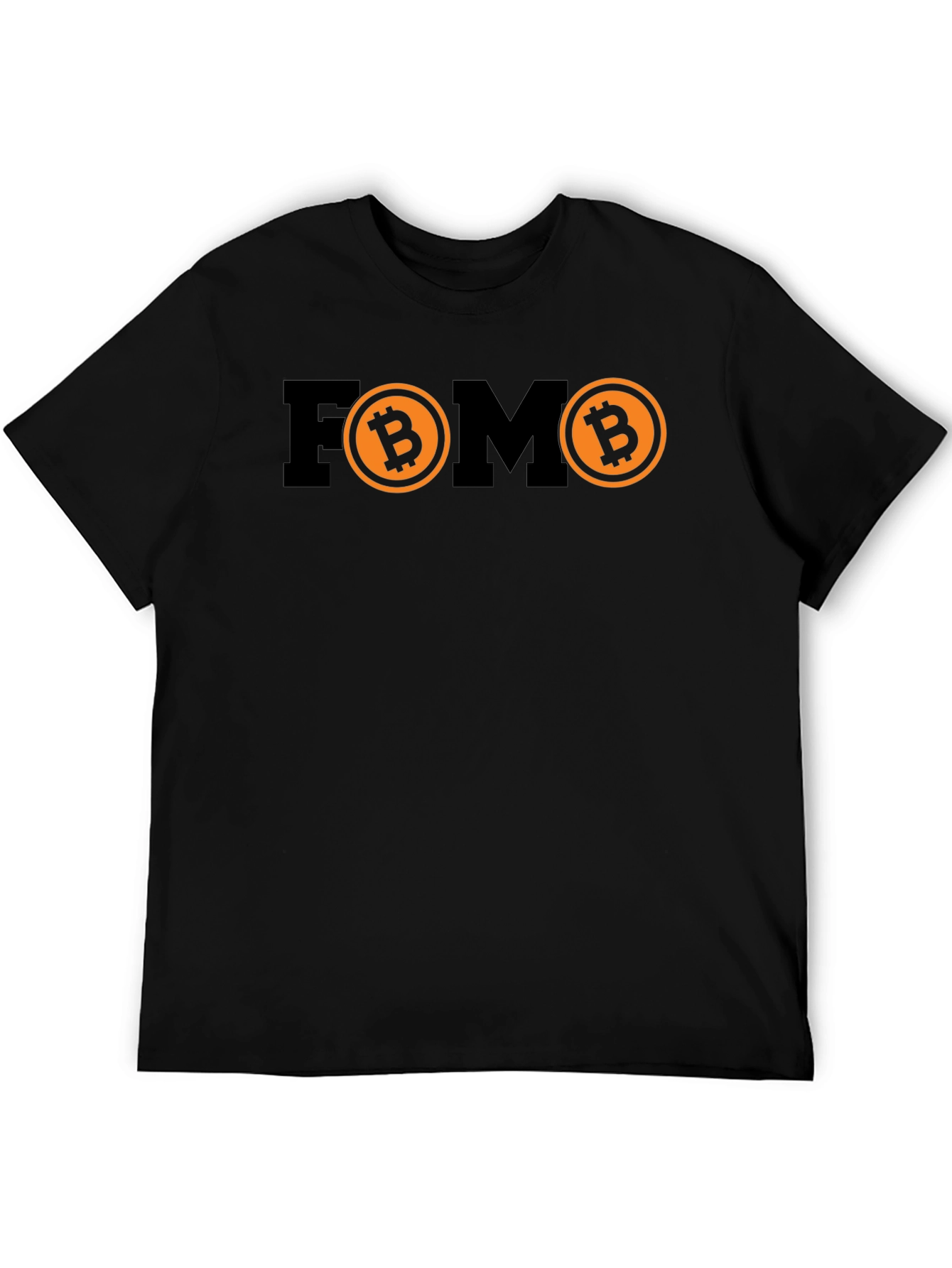 FOMO Bitcoin Graphic T-Shirt - Crypto Currency HODL Tee
