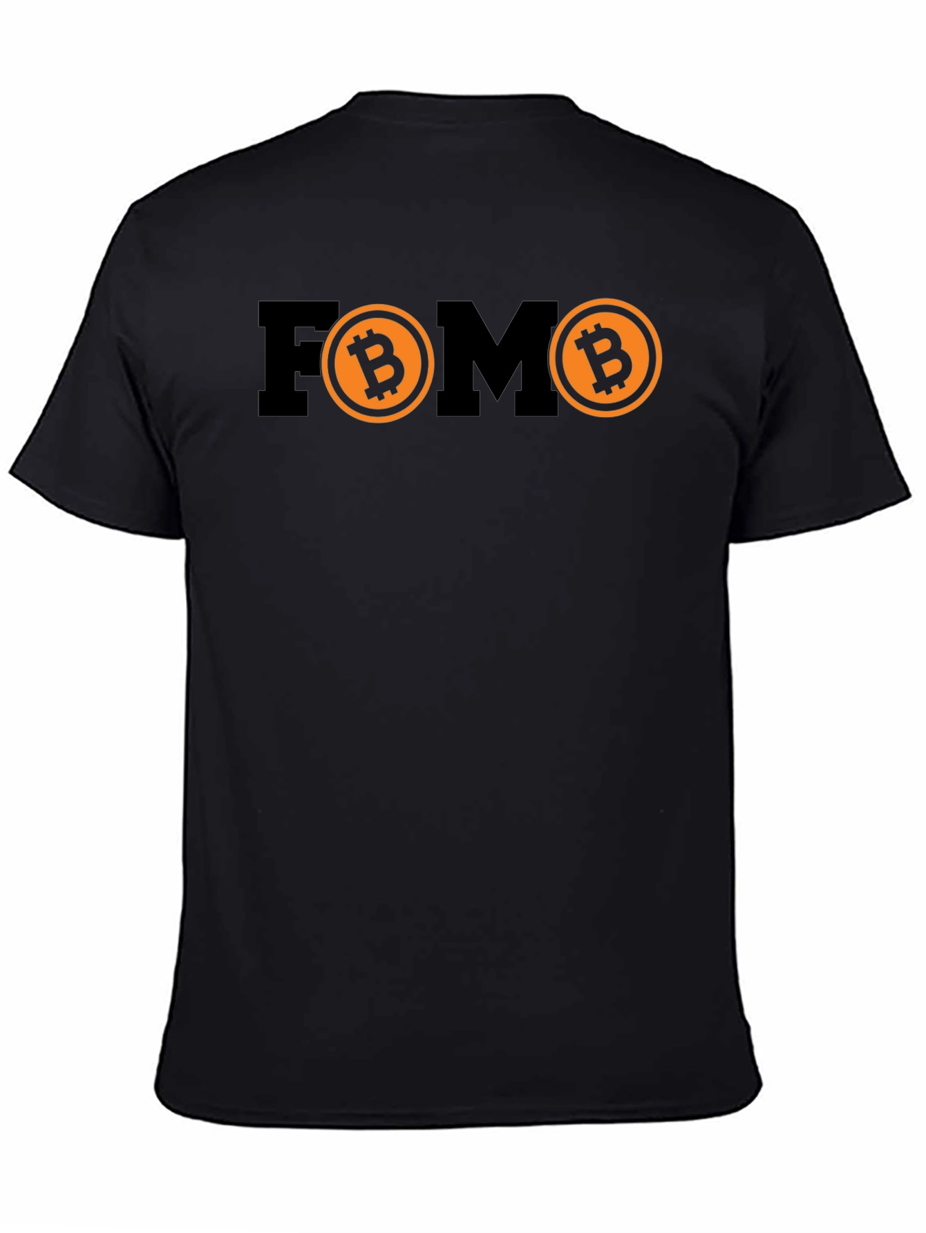 FOMO Bitcoin Graphic T-Shirt - Crypto Currency HODL Tee
