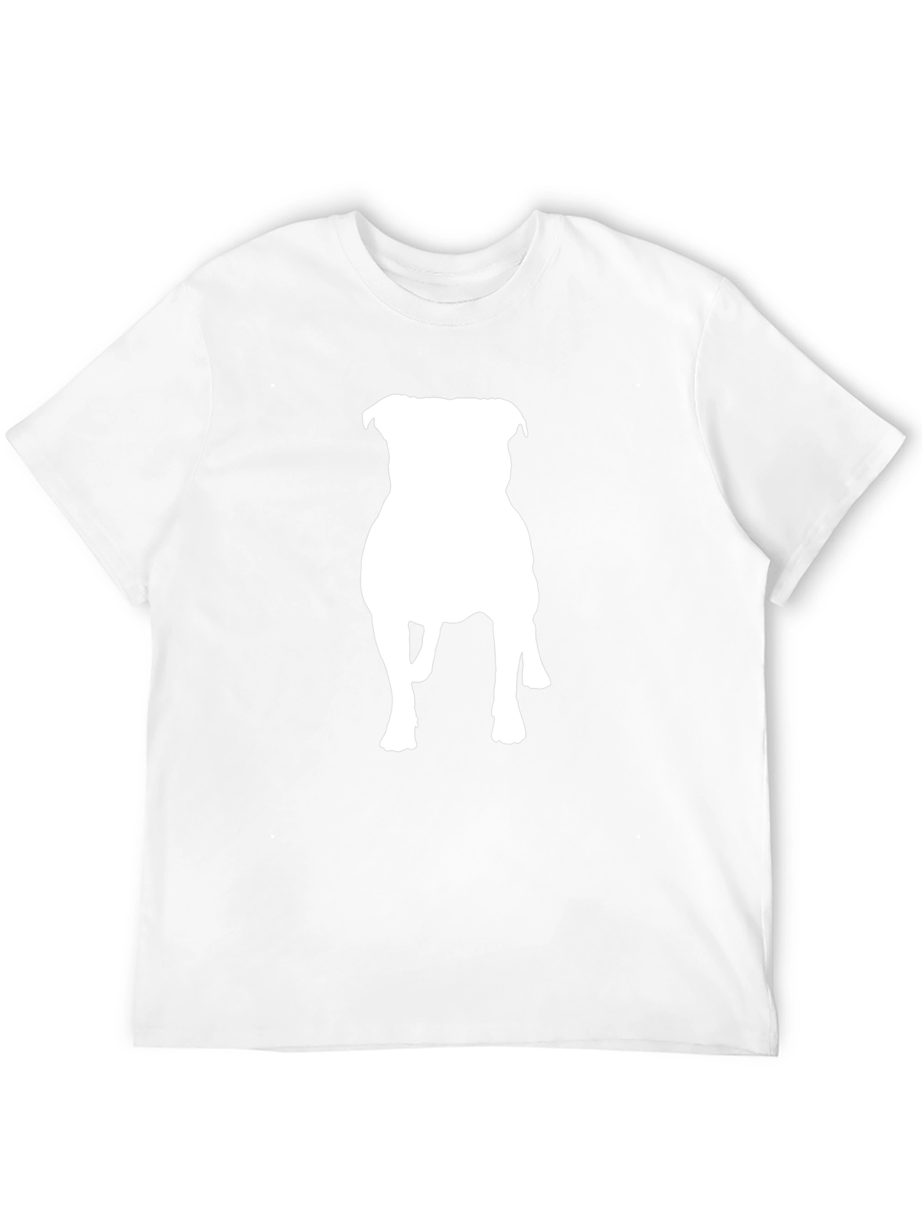 Pitbull Silhouette Black T-Shirt