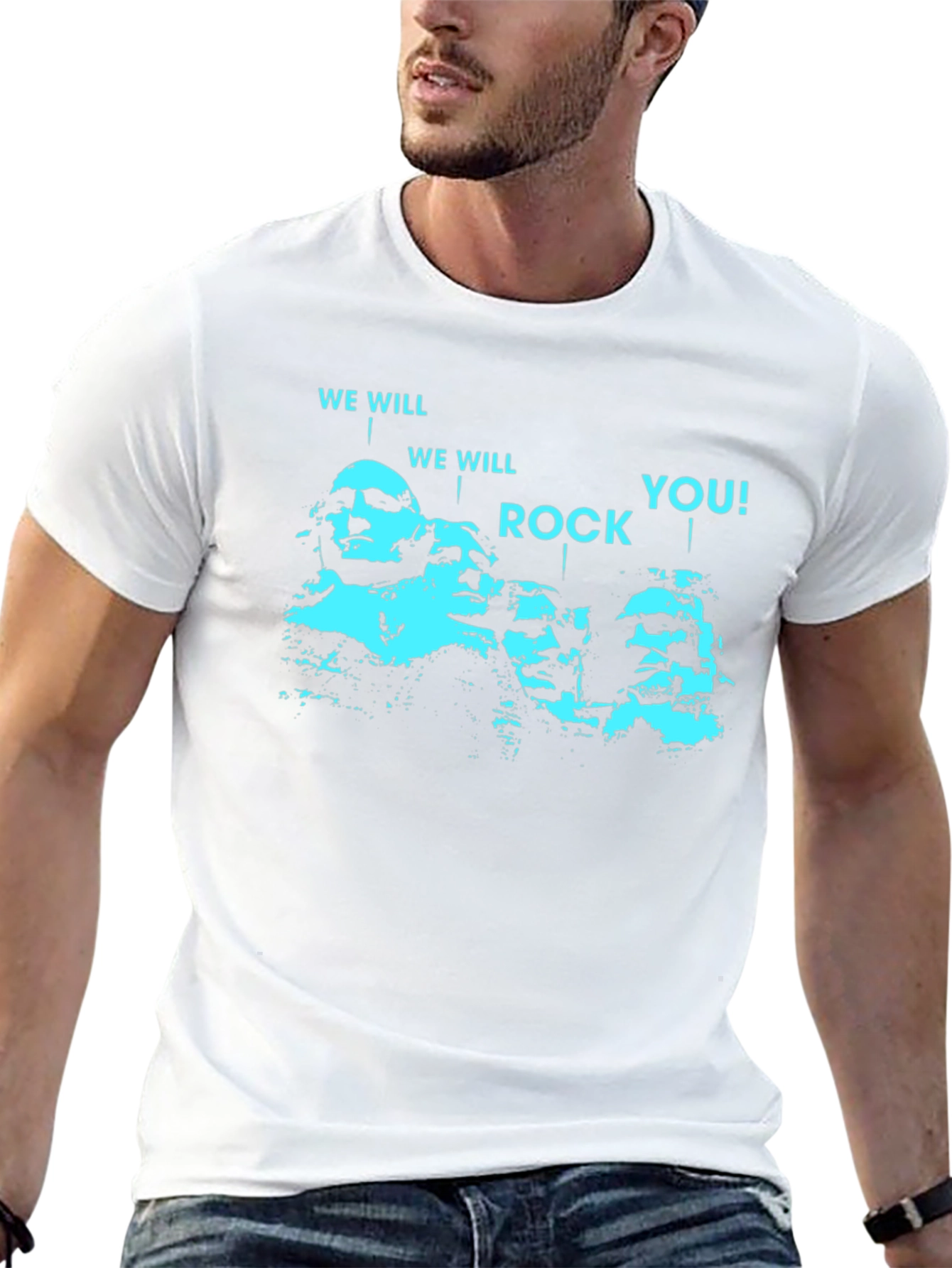 Mount Rushmore Rock Band T-Shirt