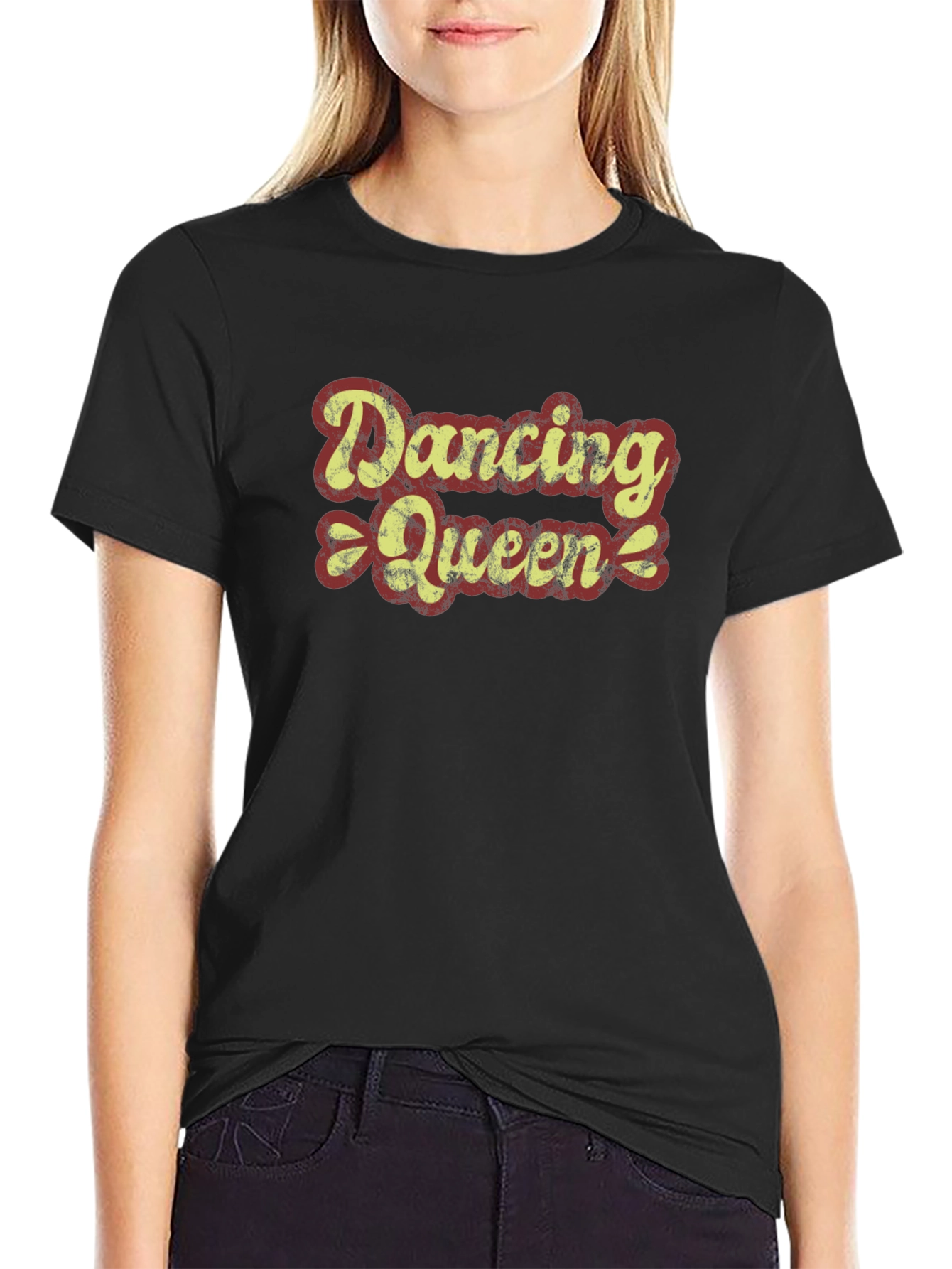 Dancing Queen Graphic Tee - Retro Style