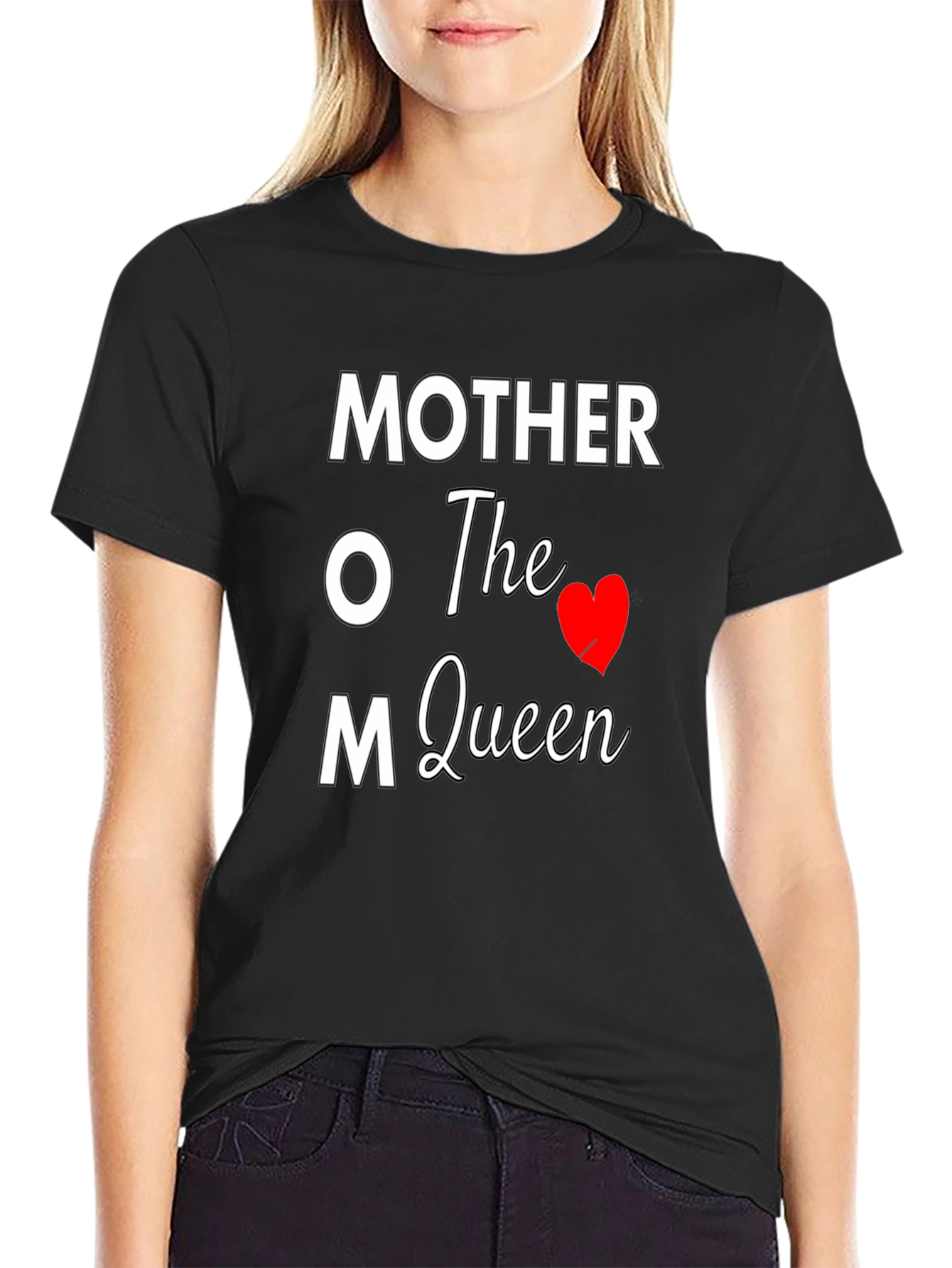 Mother The Queen Graphic Tee - Mom Love