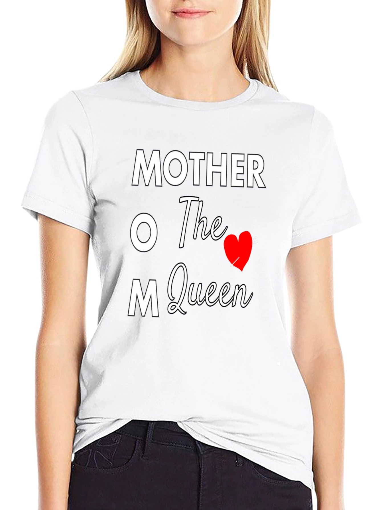Mother The Queen Graphic Tee - Mom Love