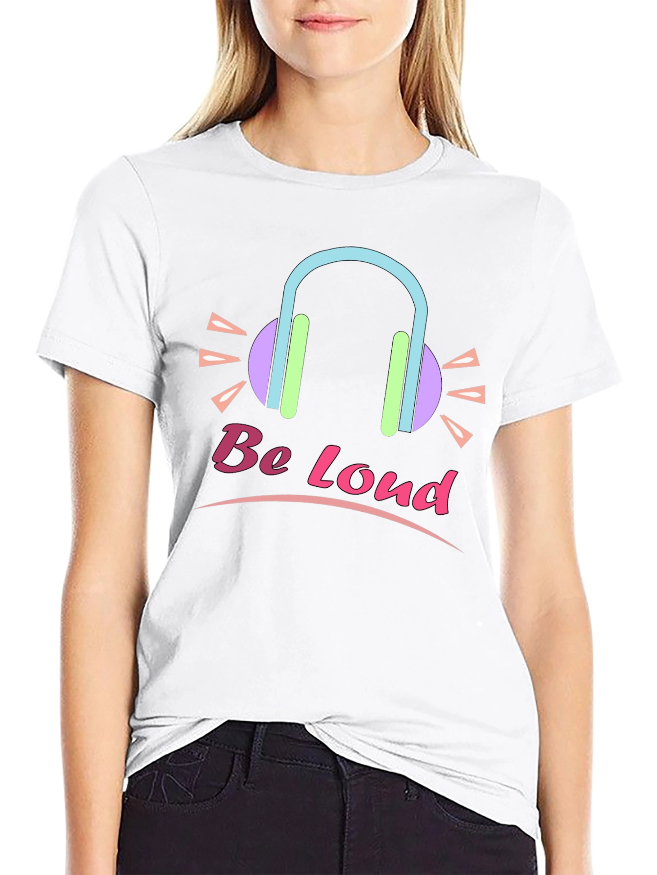 Be Loud Graphic Tee - Trendy Unisex T-Shirt