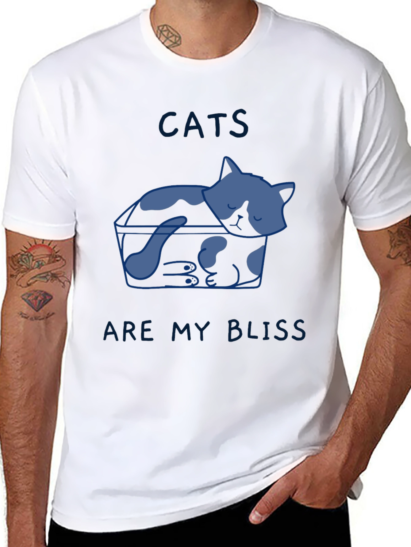 Cats Are My Bliss T-Shirt