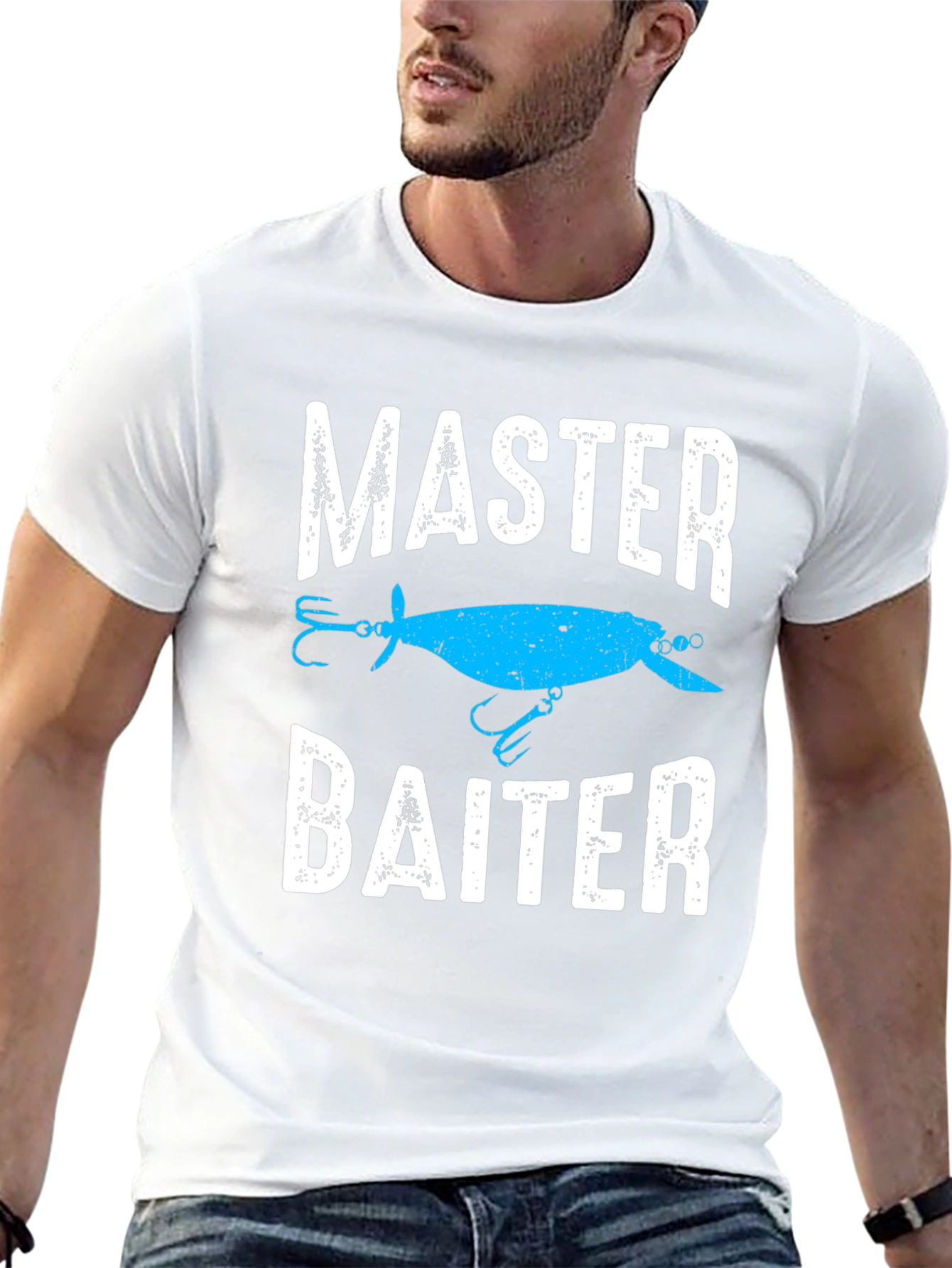 Master Baiter Fishing Lure T-Shirt - Funny Fisherman Tee