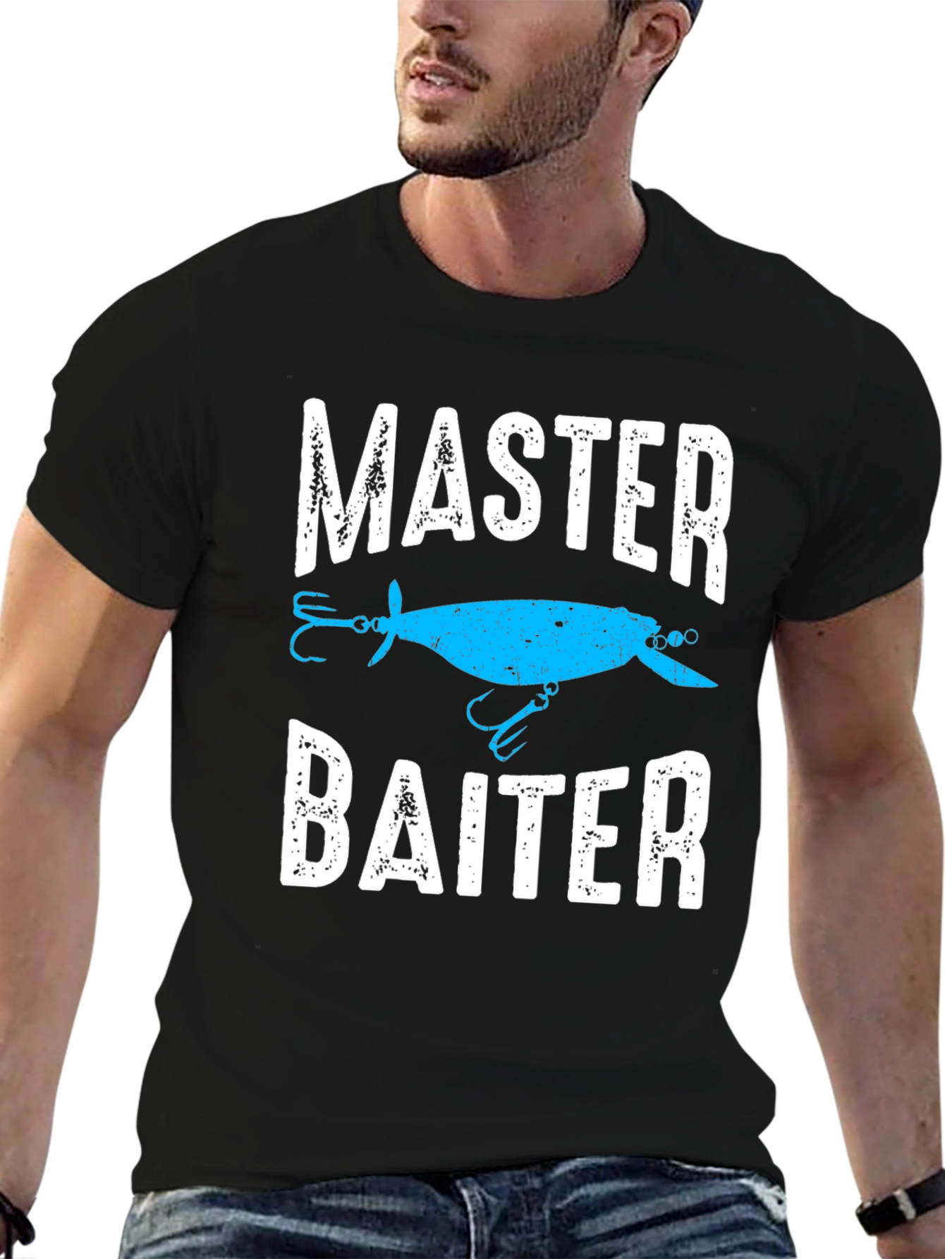 Master Baiter Fishing Lure T-Shirt - Funny Fisherman Tee