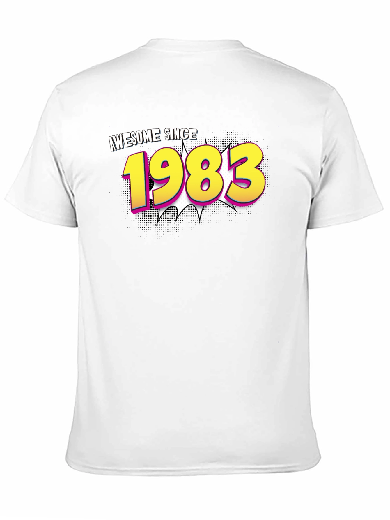 Awesome Since 1983 Black T-Shirt