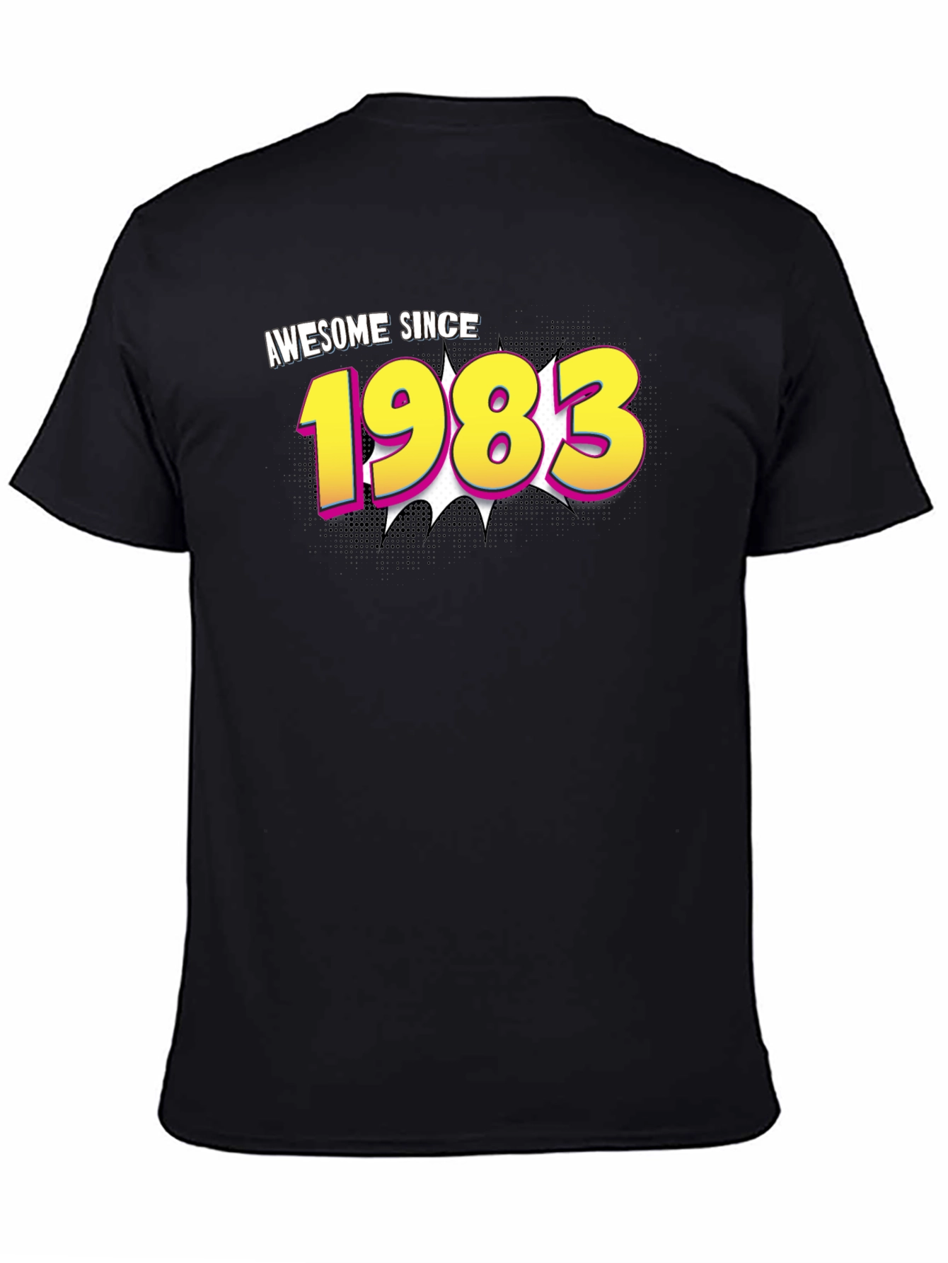 Awesome Since 1983 Black T-Shirt
